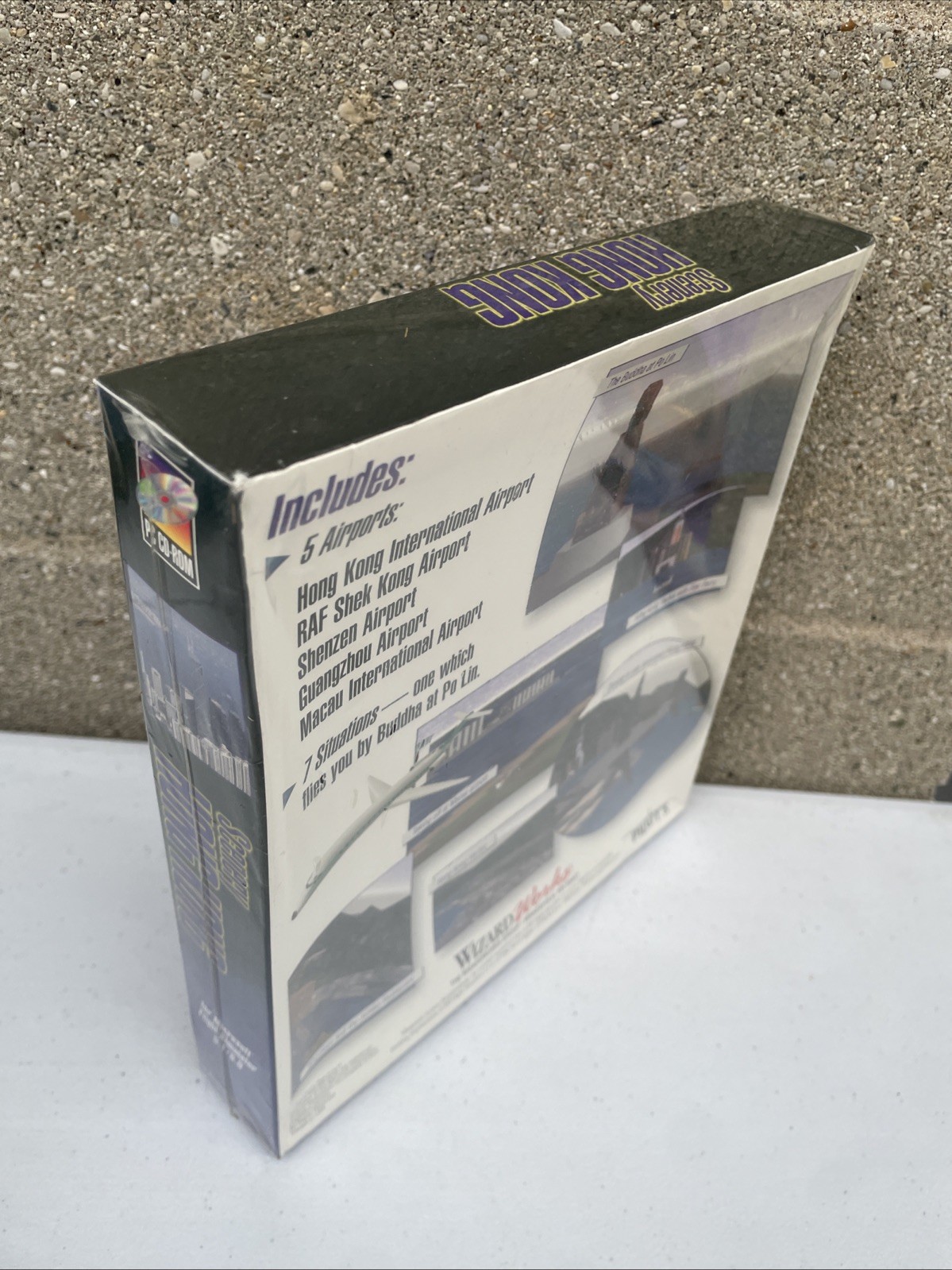 SCENERY HONG KONG – 1996 FS Add-On PC CD-ROM Windows 95 Flight Simulator 5.1/6.0
