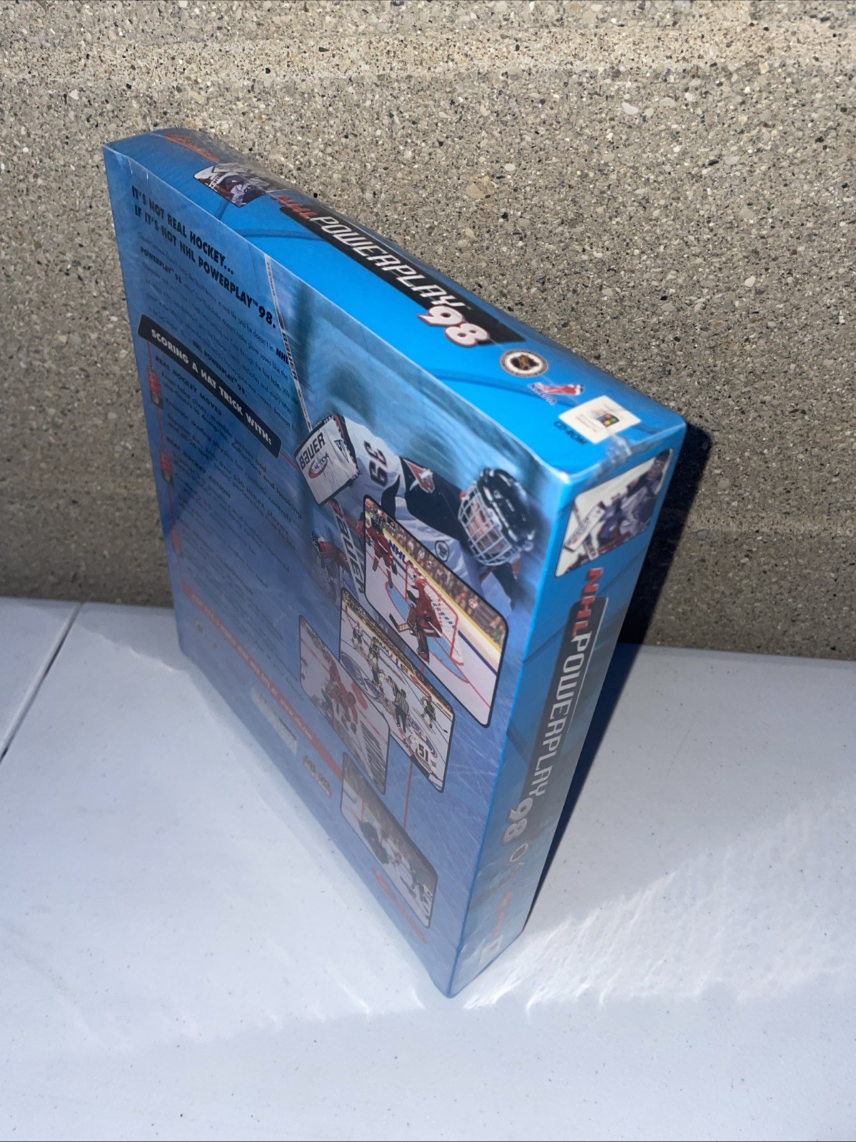 NHL PowerPlay 98- Ice Hockey Game-Rare – PC Big Box – New Sealed