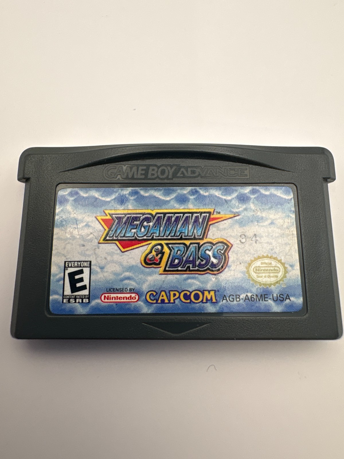 Megaman & Bass Nintendo Game Boy Advance Loose Verified Authentic Tested Saves