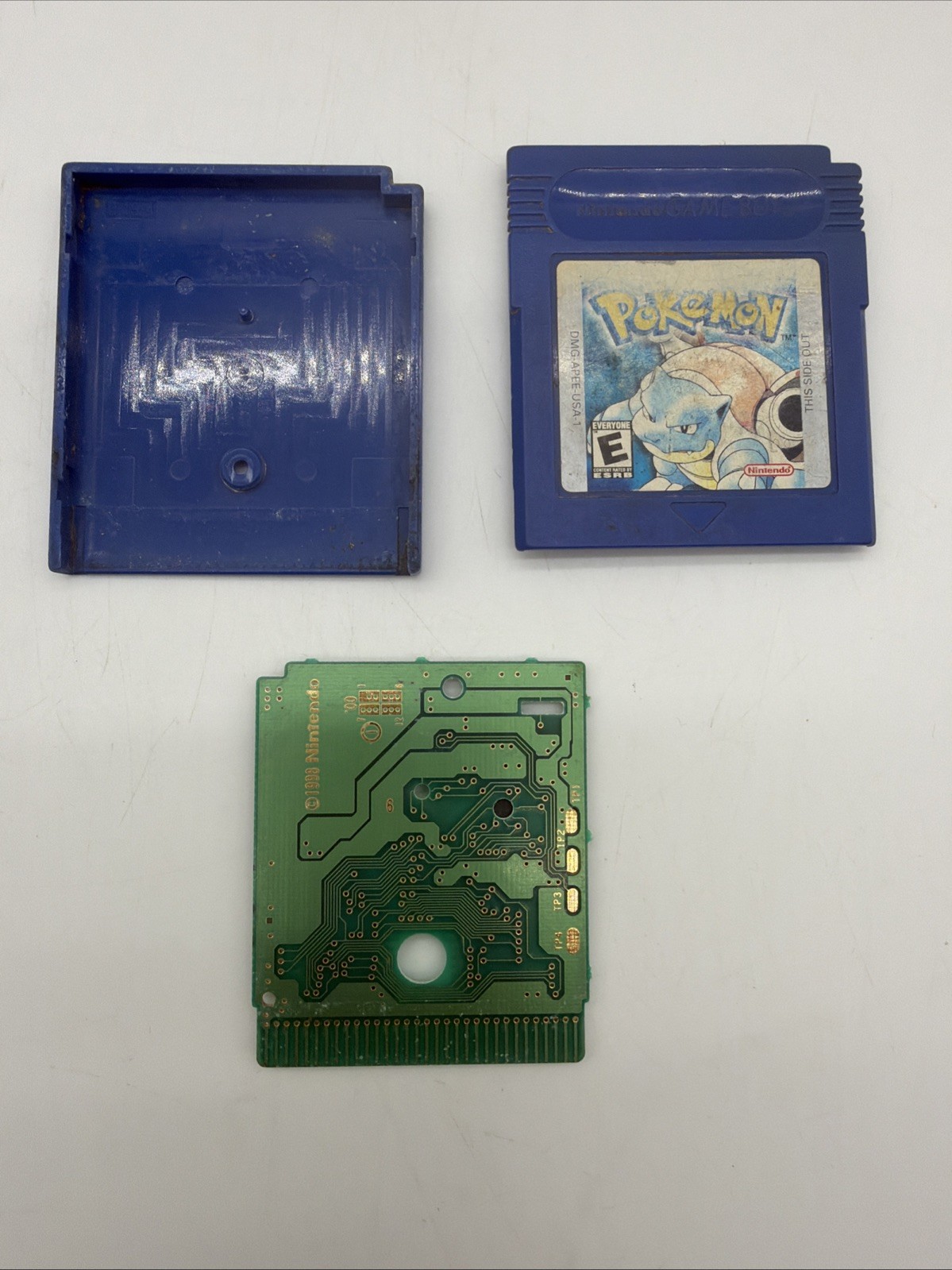🔥Nintendo Pokemon Blue Gameboy 1998 Tested Working Still Saves