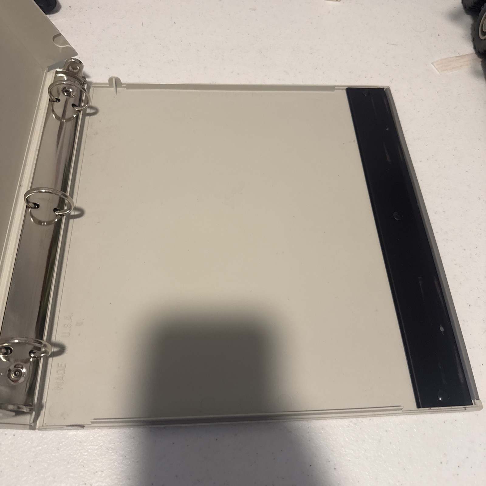 Rare Stuffit Nintendo Power Vintage Plastic 3 Ring Binder