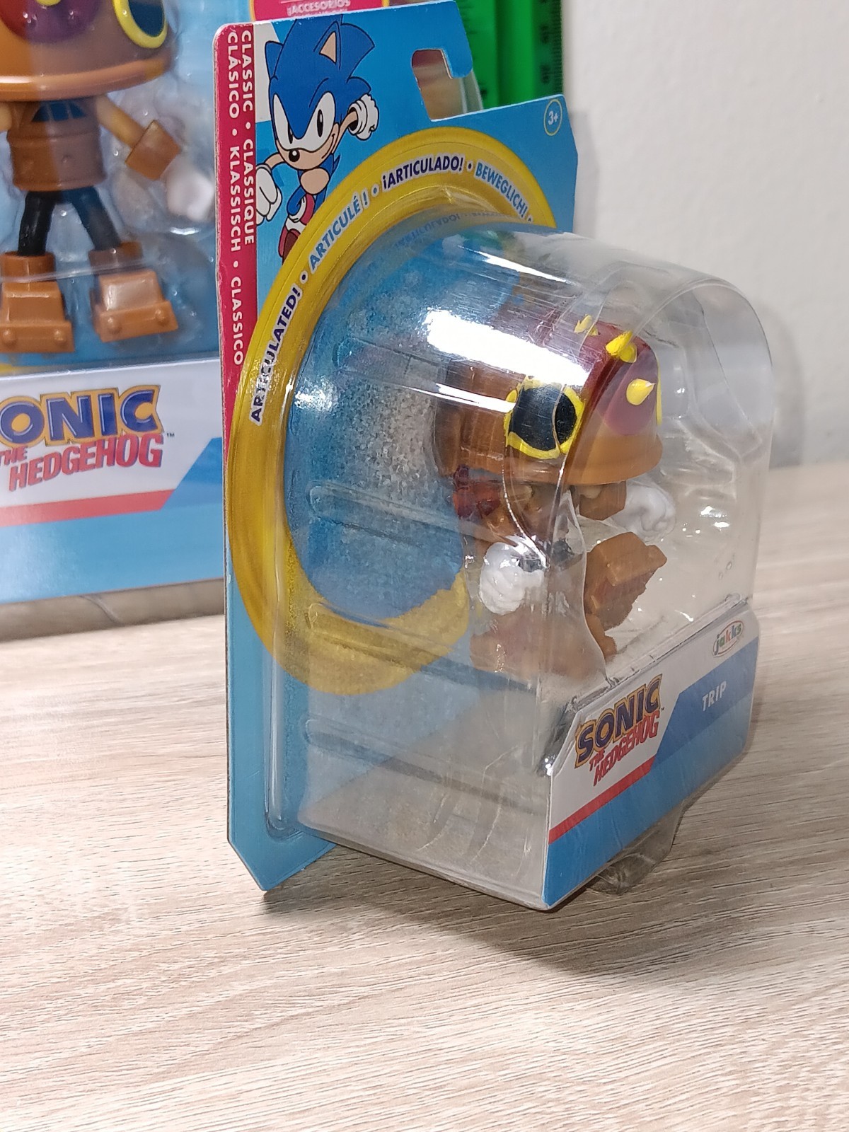 *FREE SHIP* 2.5″ CLASSIC TRIP Sonic the Hedgehog Jakks Pacific SEGA