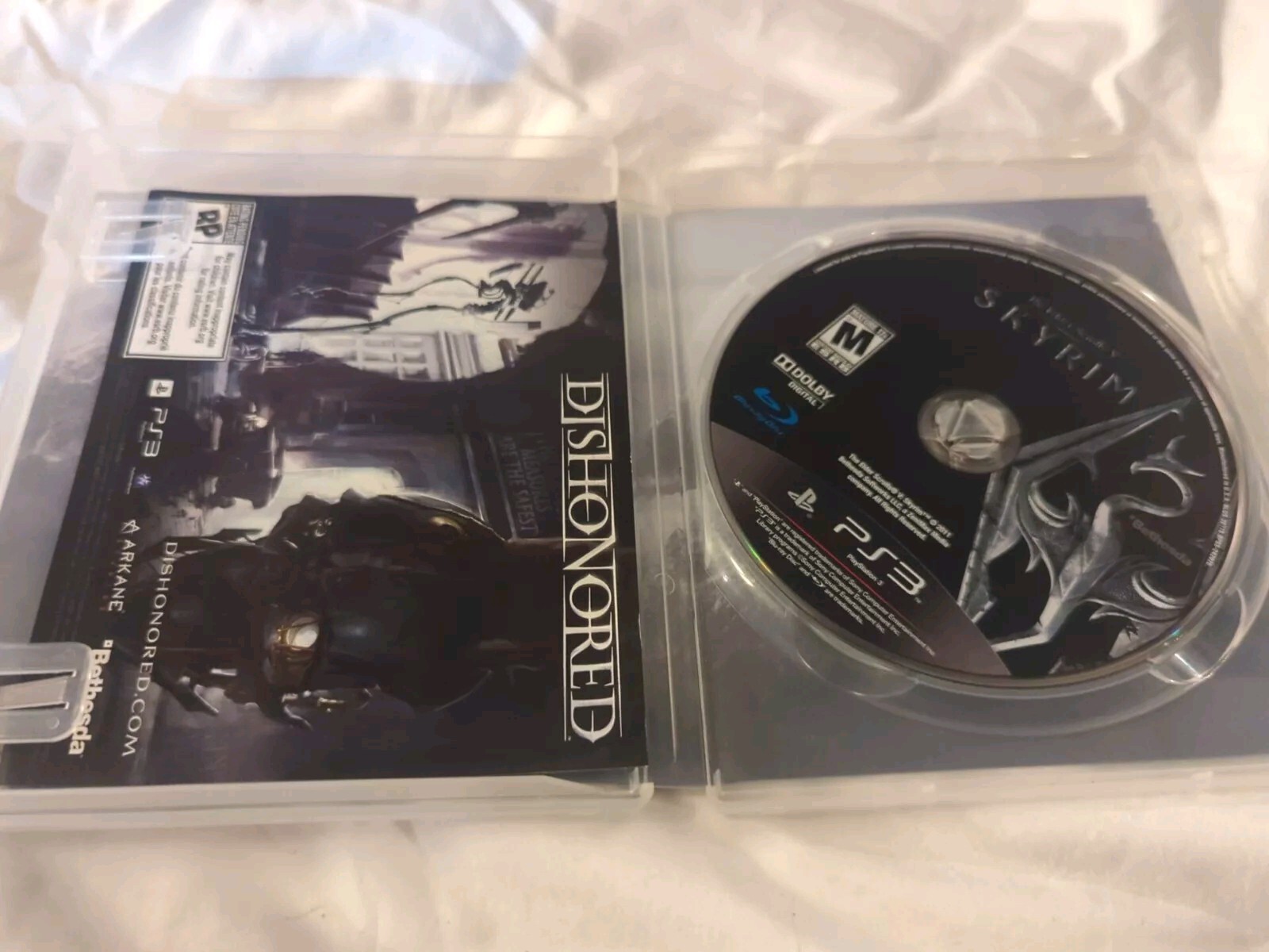 The Elder Scrolls V: Skyrim PlayStation 3 PS3 no map & No Manual