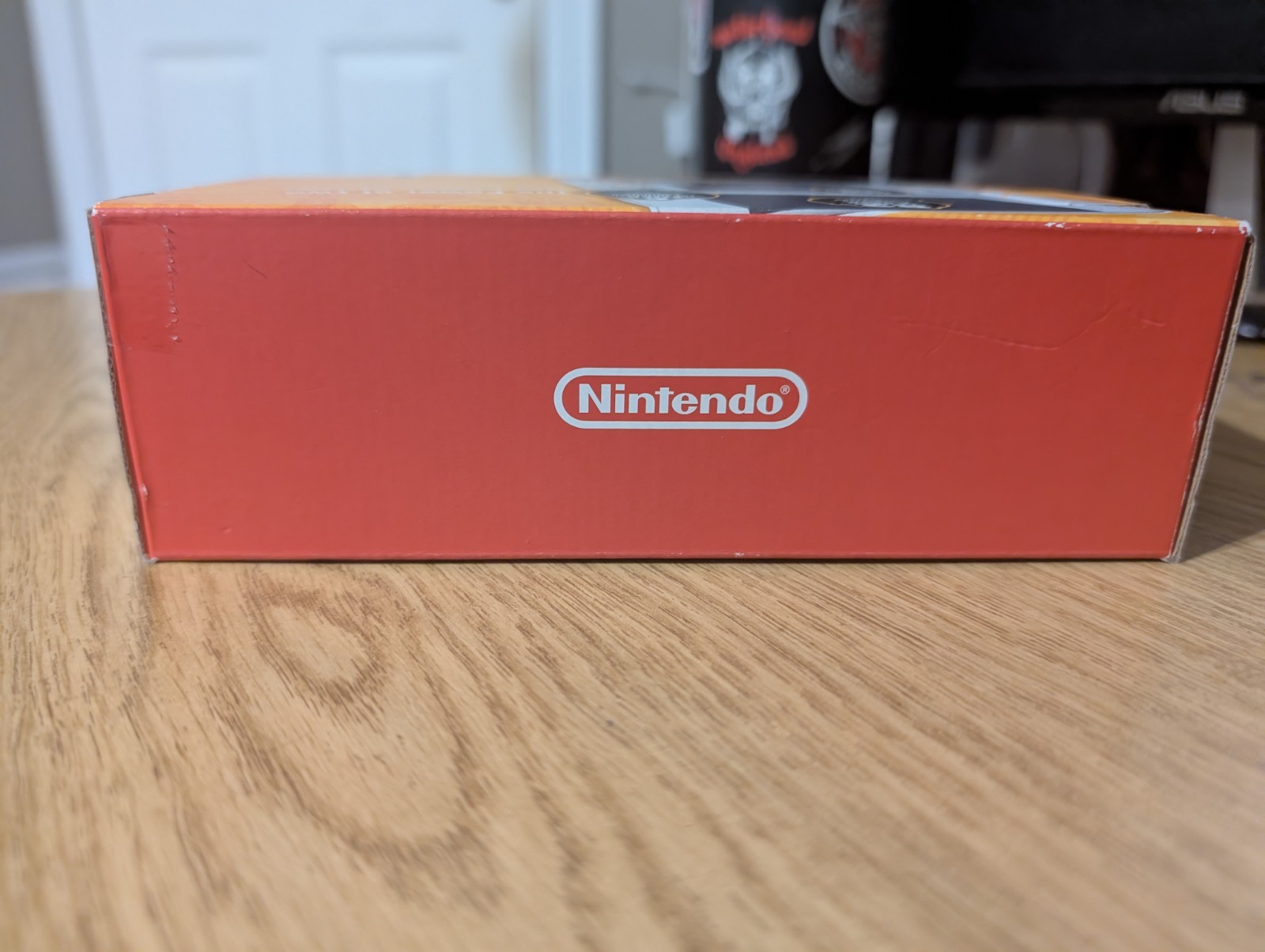 BOX ONLY New Nintendo 2DS XL White & Orange