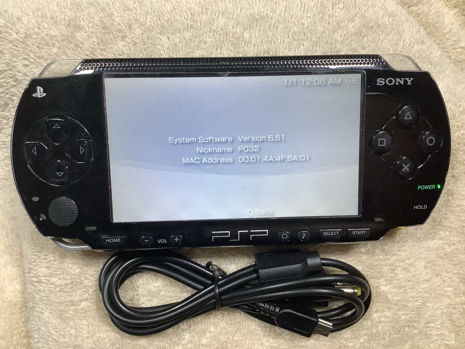 Sony PSP 1001 (N.A.) Handheld Gaming Console – Black