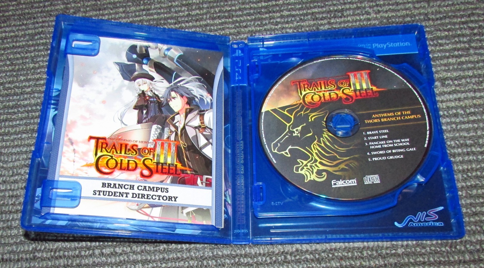 Legend of Heroes: Trails of Cold Steel III for Playstation 4 PS4 Fast Shipping