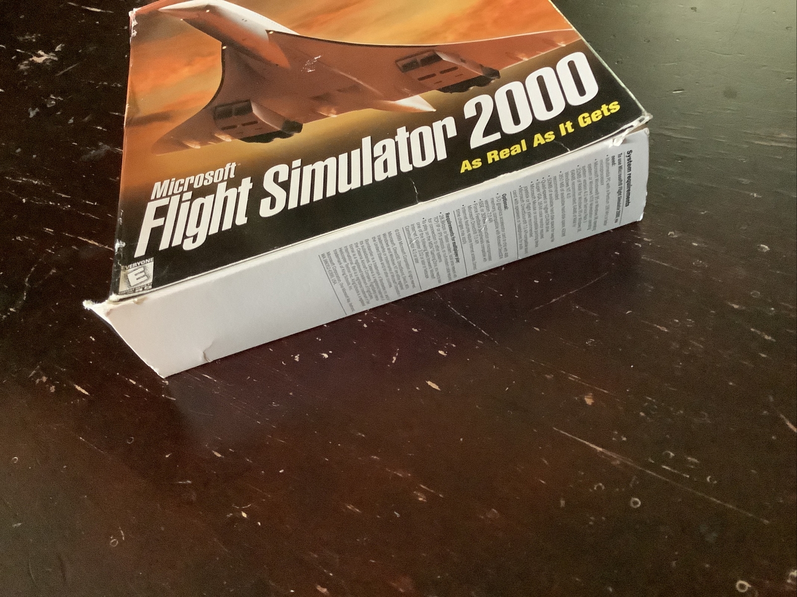 2000 Microsoft Flight Simulator CD Game Windows 95 & 98