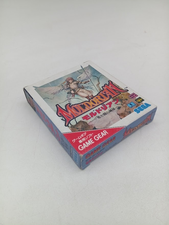 Moldorian Sega Game Gear CIB Complete In Box Tested Working Box Wear