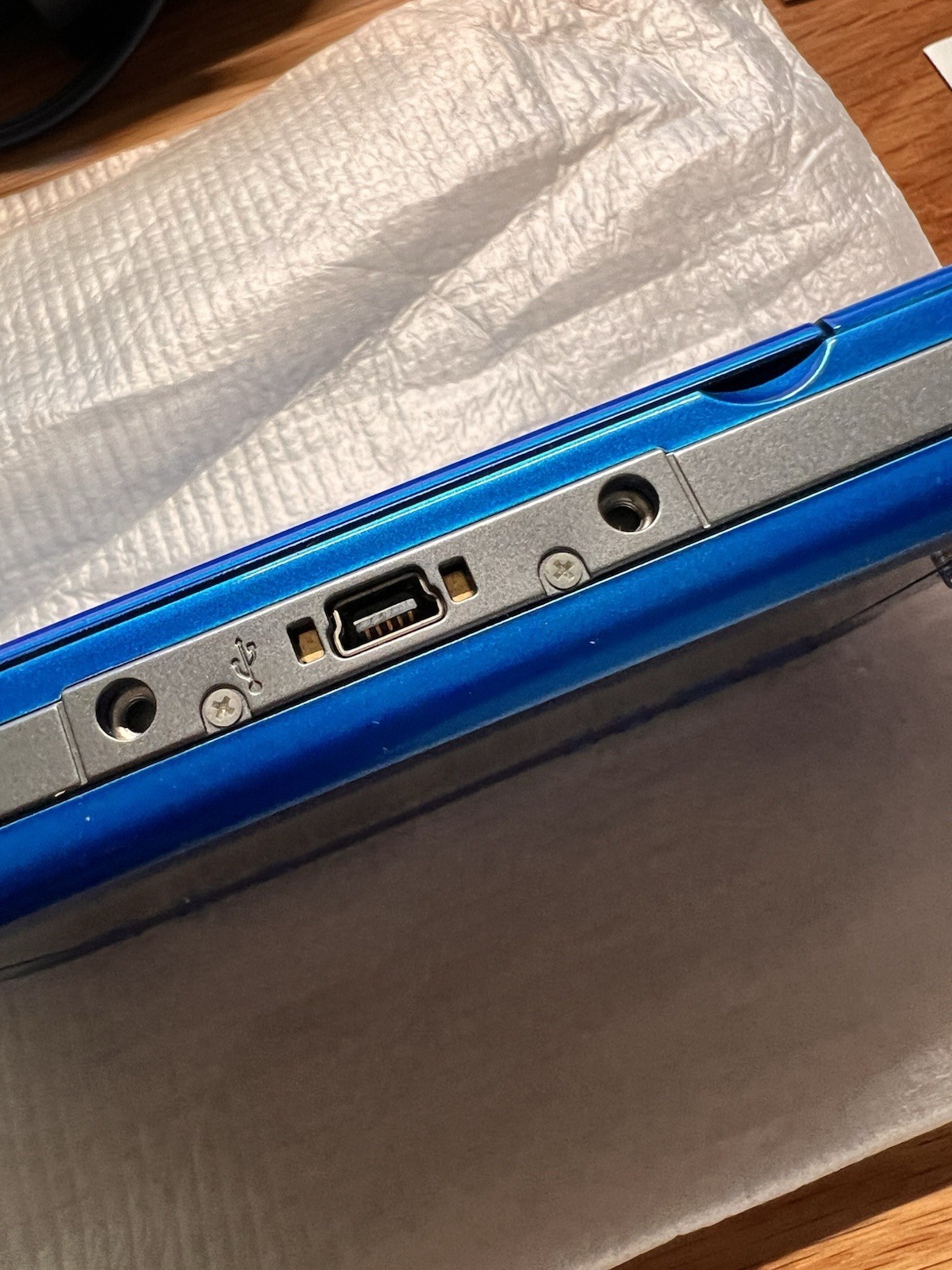 Sony PSP-3000 Vibrant Blue Handheld Console
