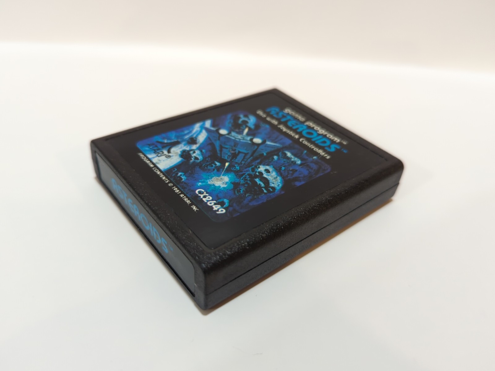 Asteroids (Atari 2600, 1981) Cartridge, Tested – CX2649 – Bundle Shipping!