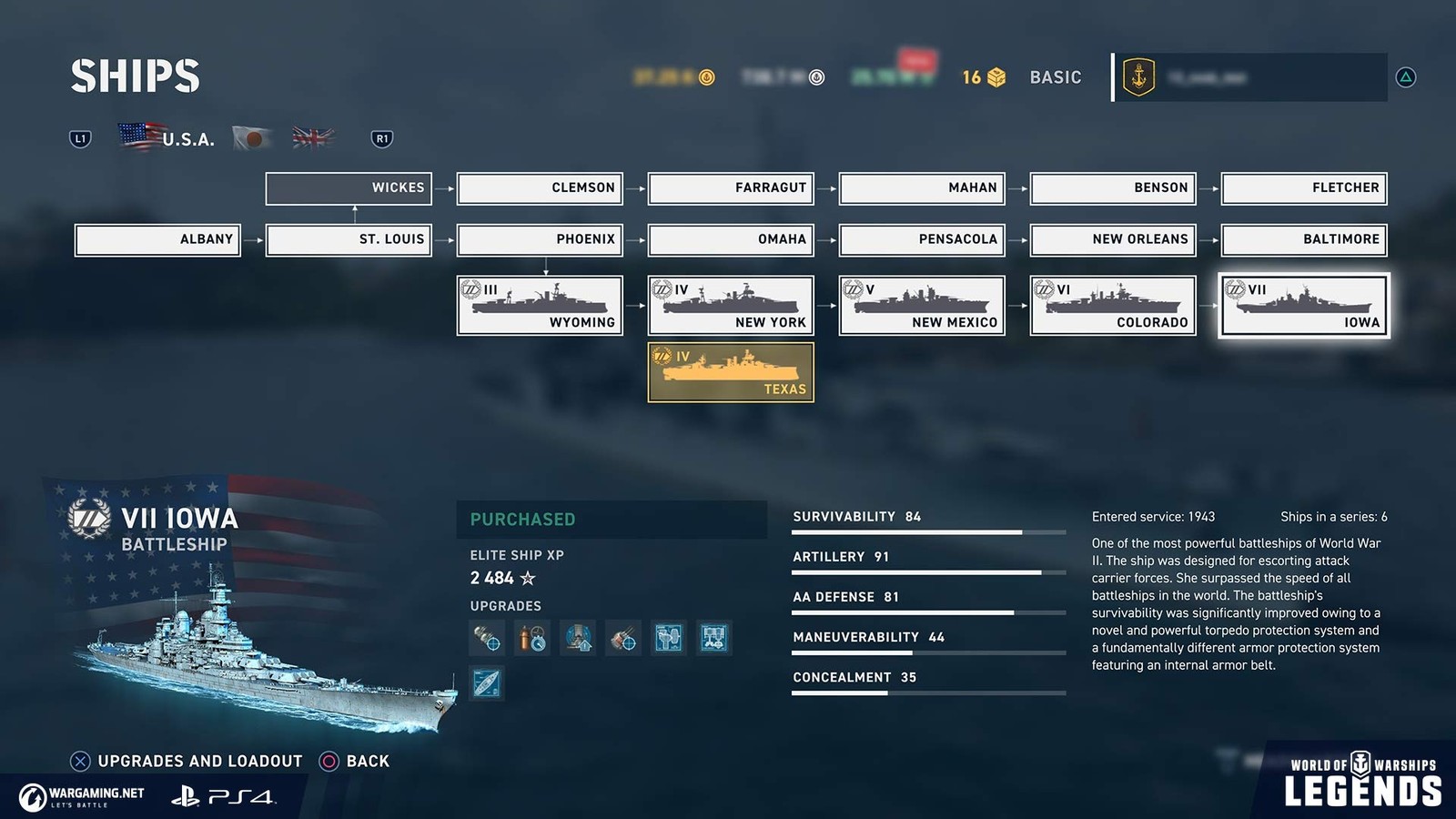 World Of Warships: Legends Firepower Deluxe Edition – PlayStation 4