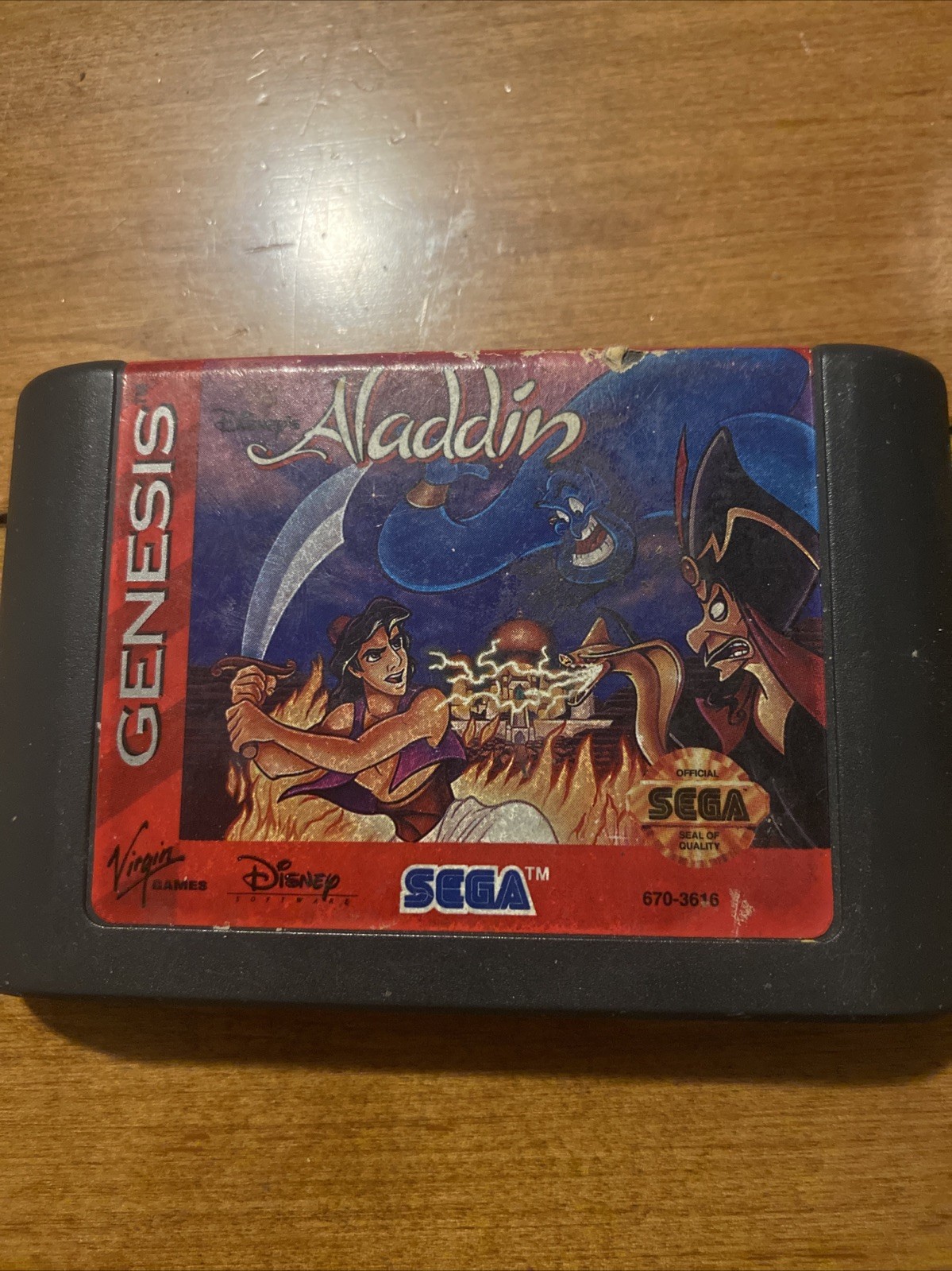 Disney’s Aladdin SEGA Genesis Cartridge Only
