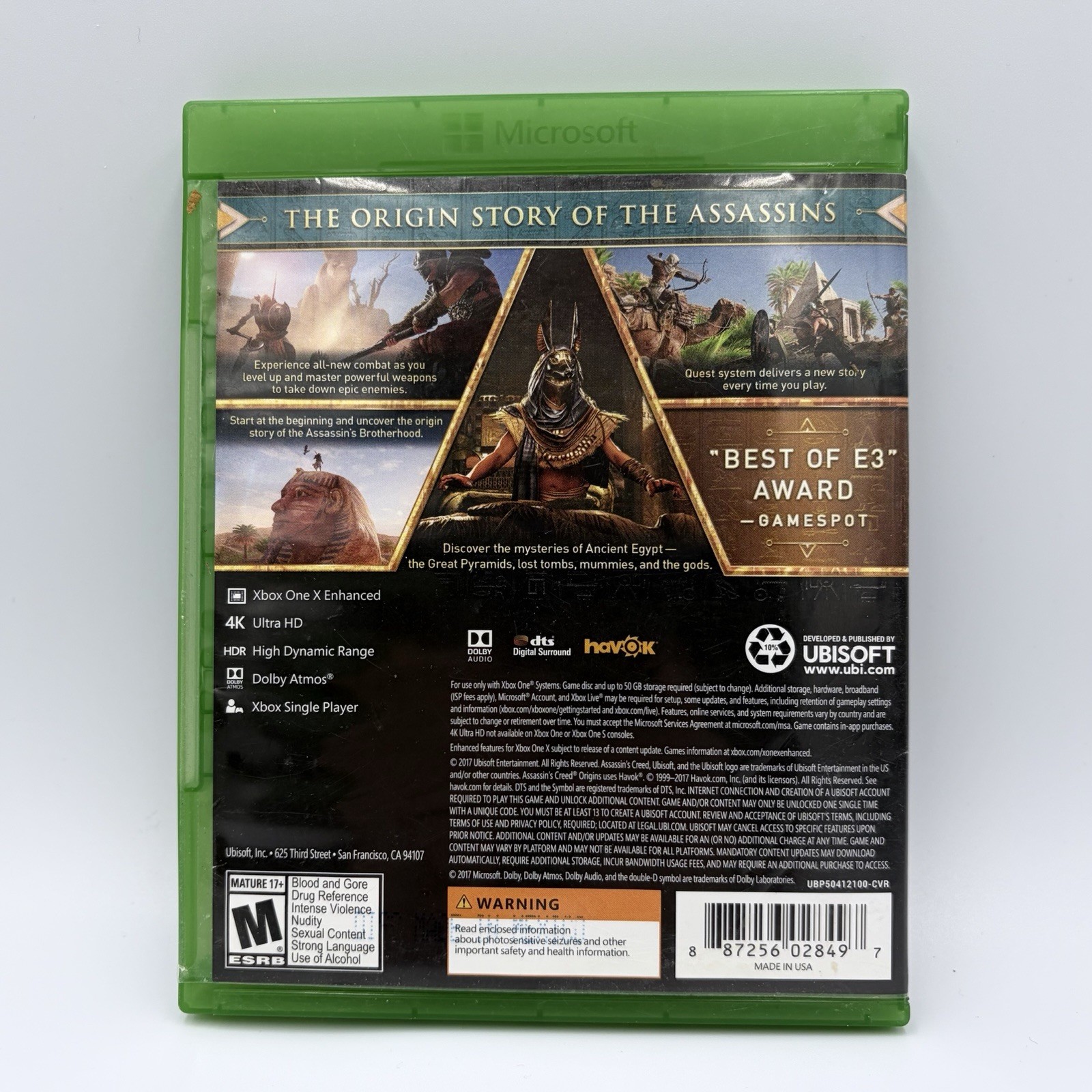 Assassin’s Creed Xbox One Lot 4 Games Unity Ezio Collection Syndicate Origins