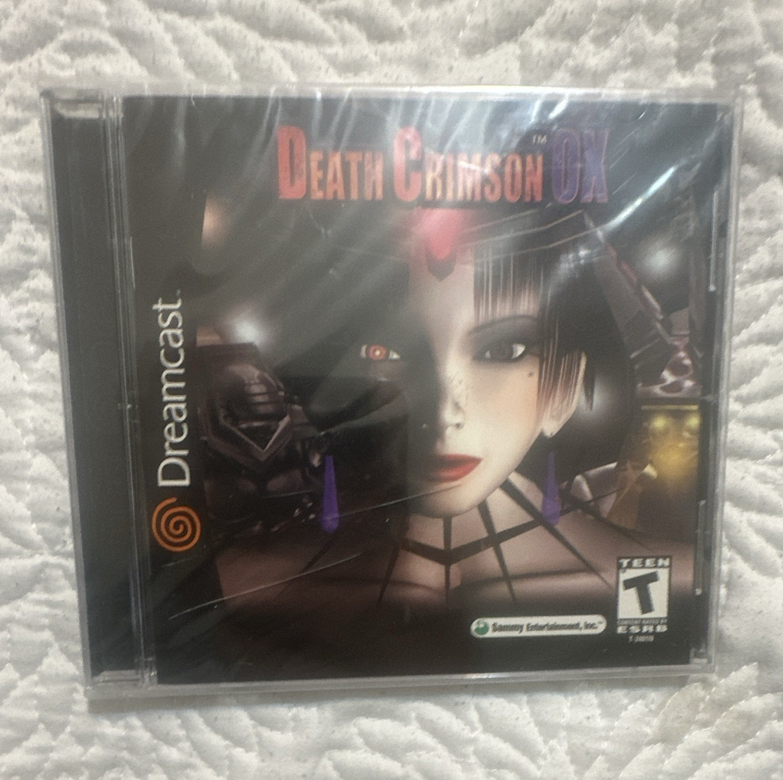 Sammy Death Crimson OX Sega Dreamcast, Shooter, NTSC-U/C, T Teen, Manual