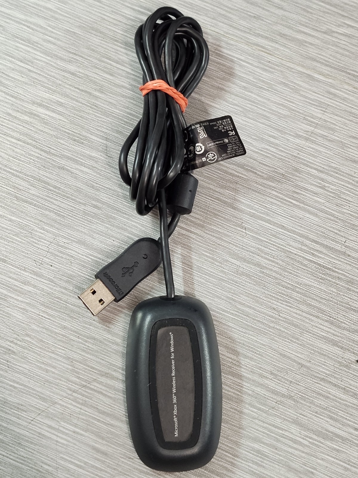 Microsoft Xbox 360 Wireless Gaming Receiver MODEL 1086 For Windows PC – TESTED