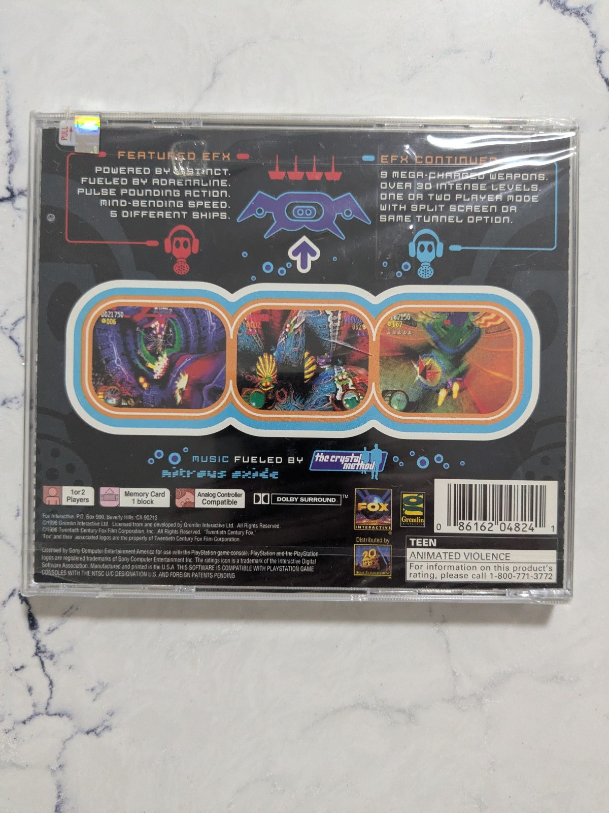 *New & Factory Sealed* N2O Nitrous Oxide – Playstation 1 PS1 RARE