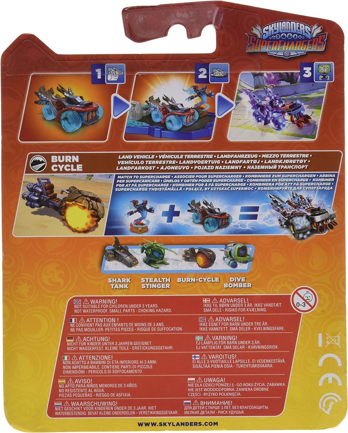 Skylanders SuperChargers Vehicle – Burn Cycle (Not Machine Spacific) (UK IMPORT)