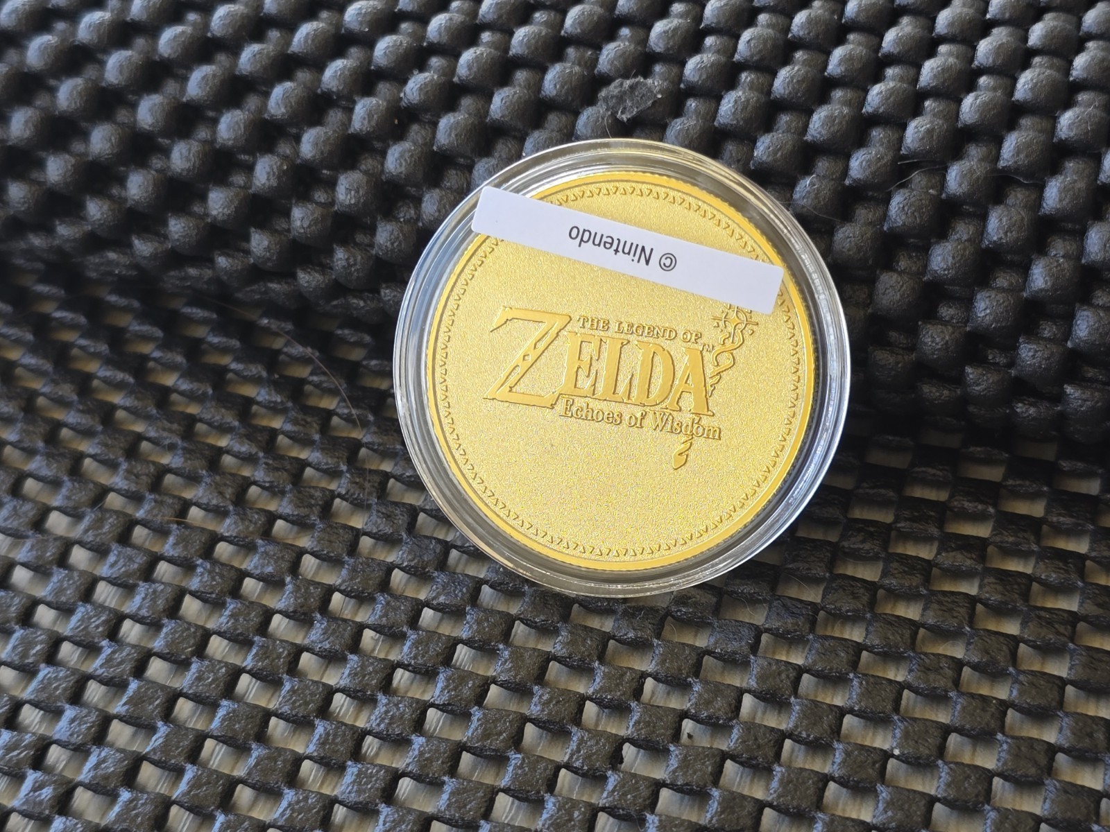 Legend of Zelda Echoes of Wisdom Preorder Bonus Coin Medal Rare Promo SWITCH NES