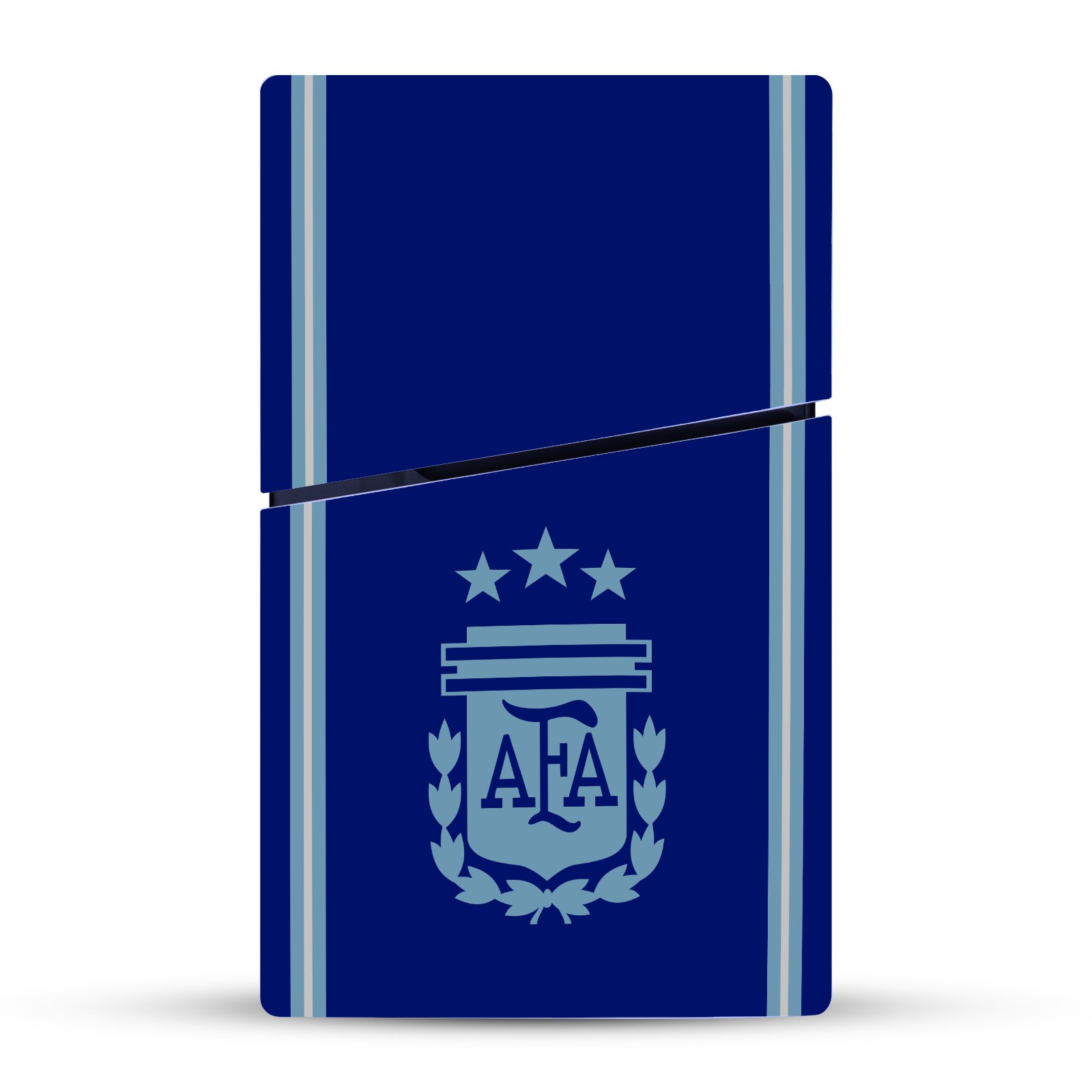 ARGENTINA FOOTBALL 24/25 CREST KIT VINYL SKIN FOR SONY PS5 SLIM DISC CONSOLE
