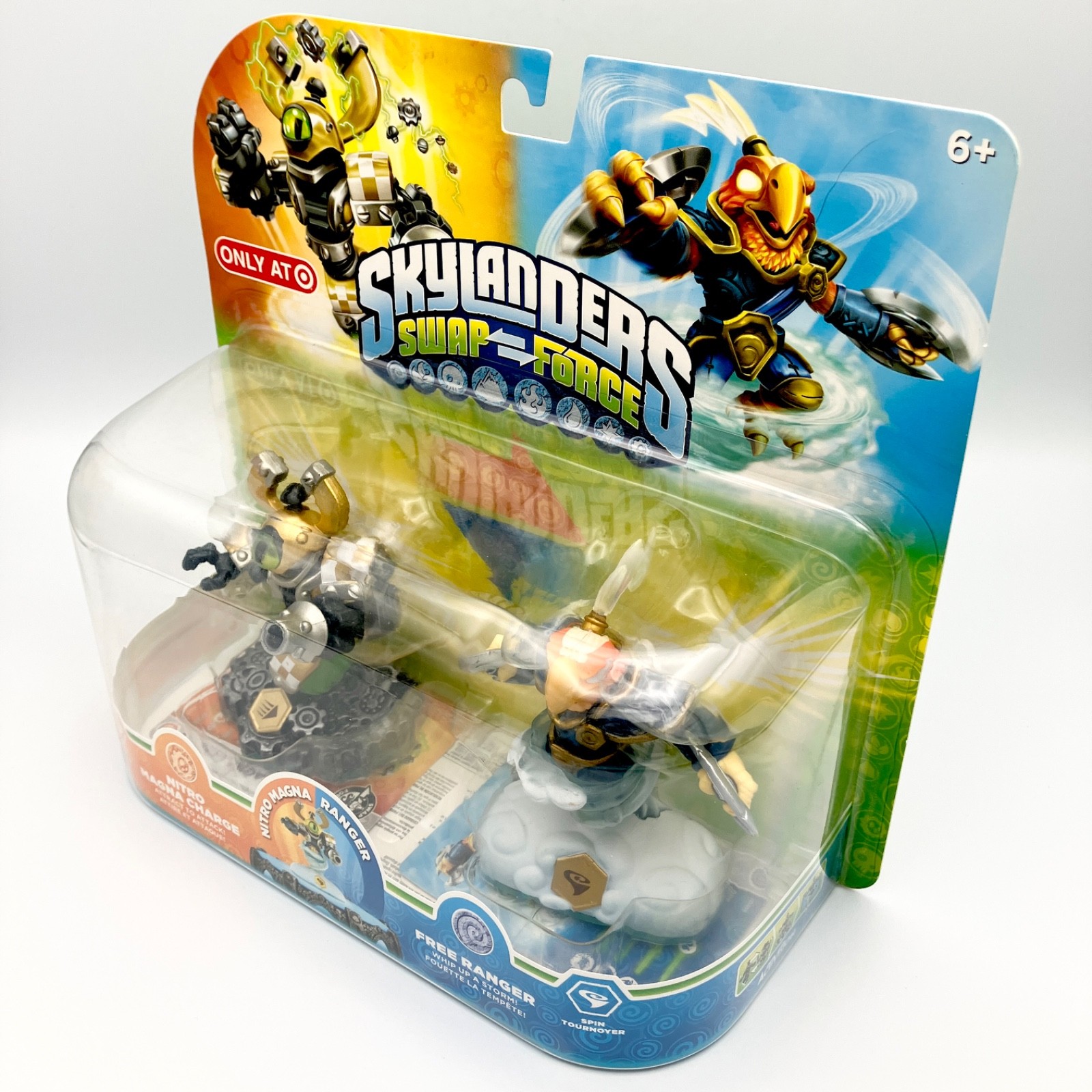 Skylanders Swap Force Nitro Magna Charge Free Ranger Combo Pack NEW SEALED