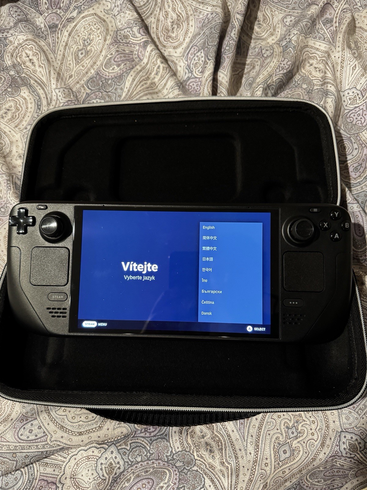 Valve Steam Deck OLED 512GB Black Handheld Console