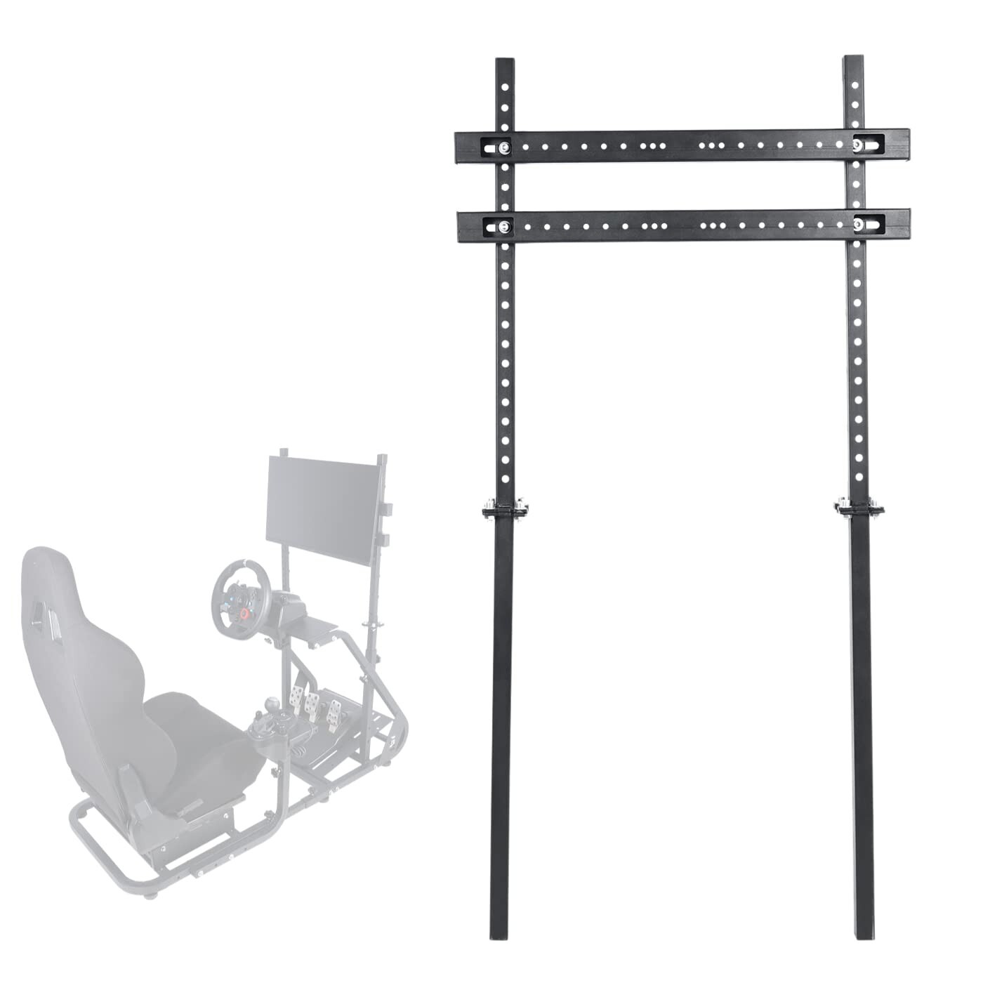 Marada Monitor Stand Adjustable TV Position 24 to 60 inch for TVs & PC Monitors