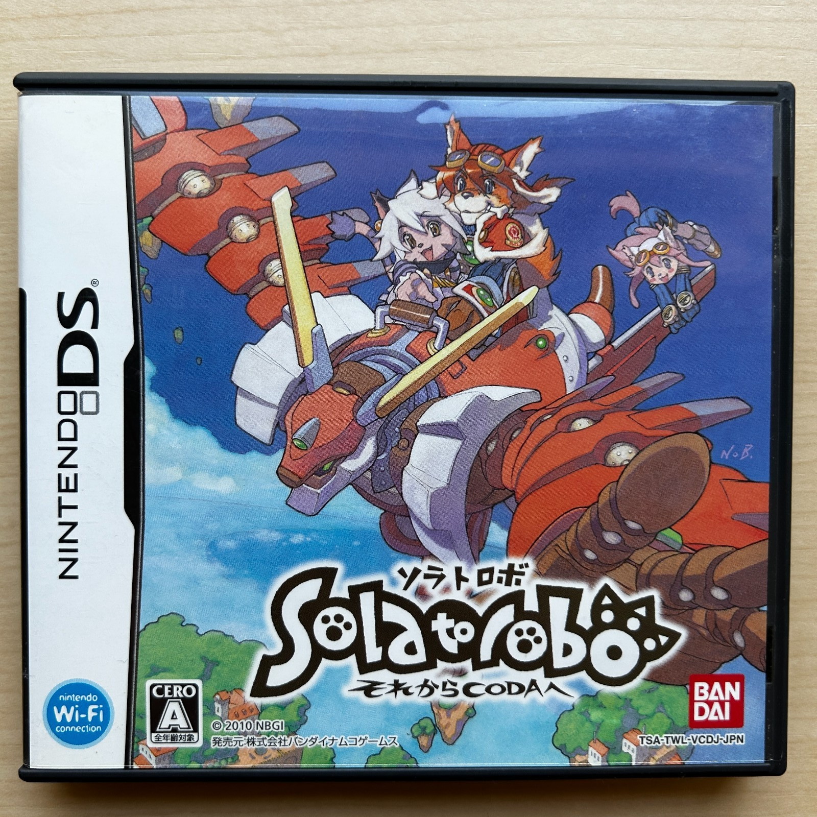 Solatorobo Red the Hunter DS Japan Version Action RPG Tested
