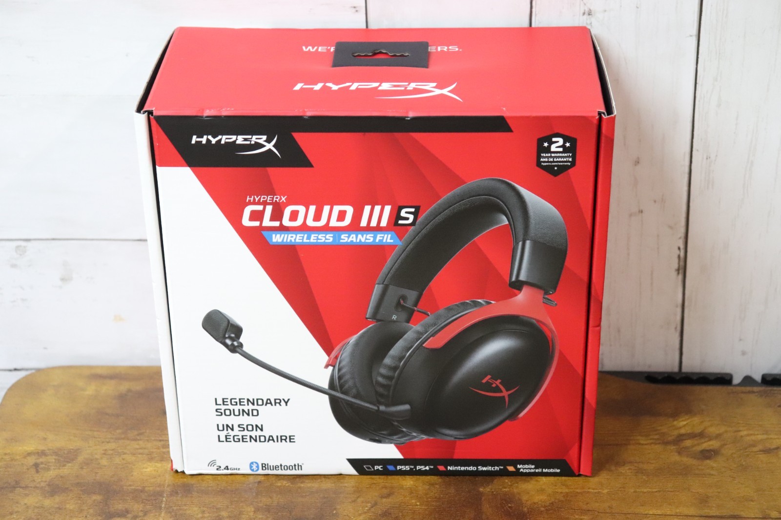 HyperX Cloud III S Wireless Gaming Headset – NEW SEALED!