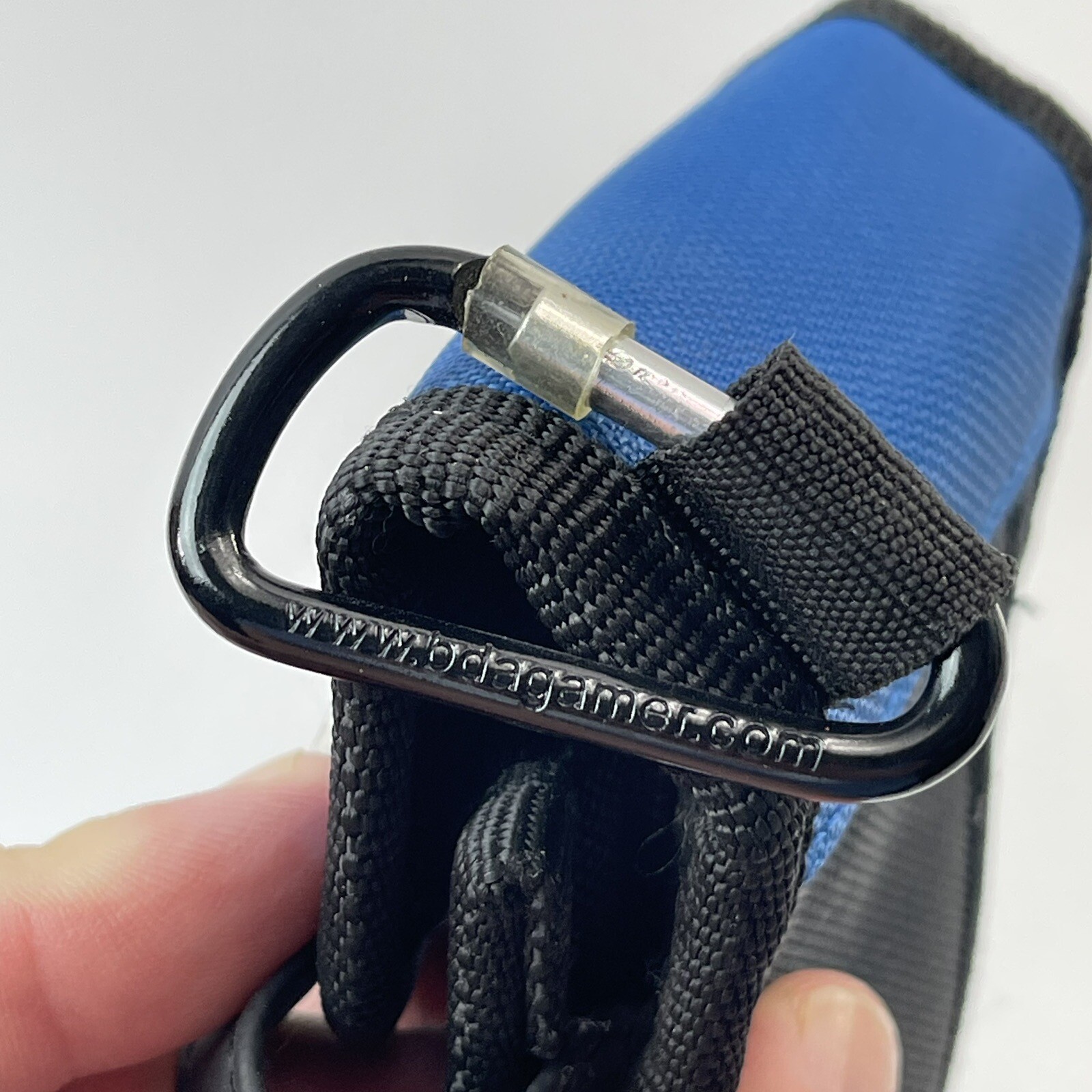 BD&A Nintendo DS Protective Travel Case Padded Black/Blue