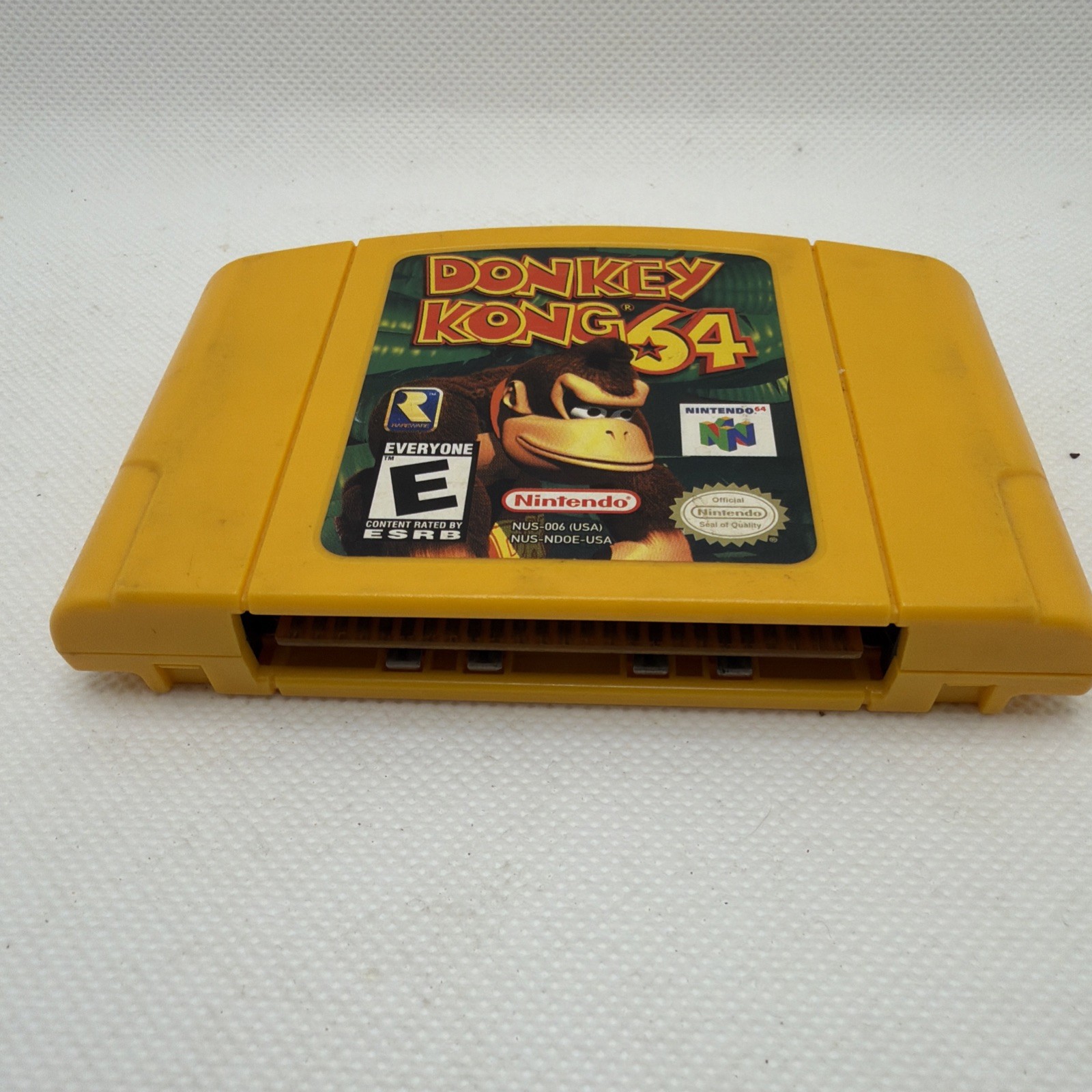 Nintendo’s Donkey Kong 64 Video Game Cartridge for the N64 Console