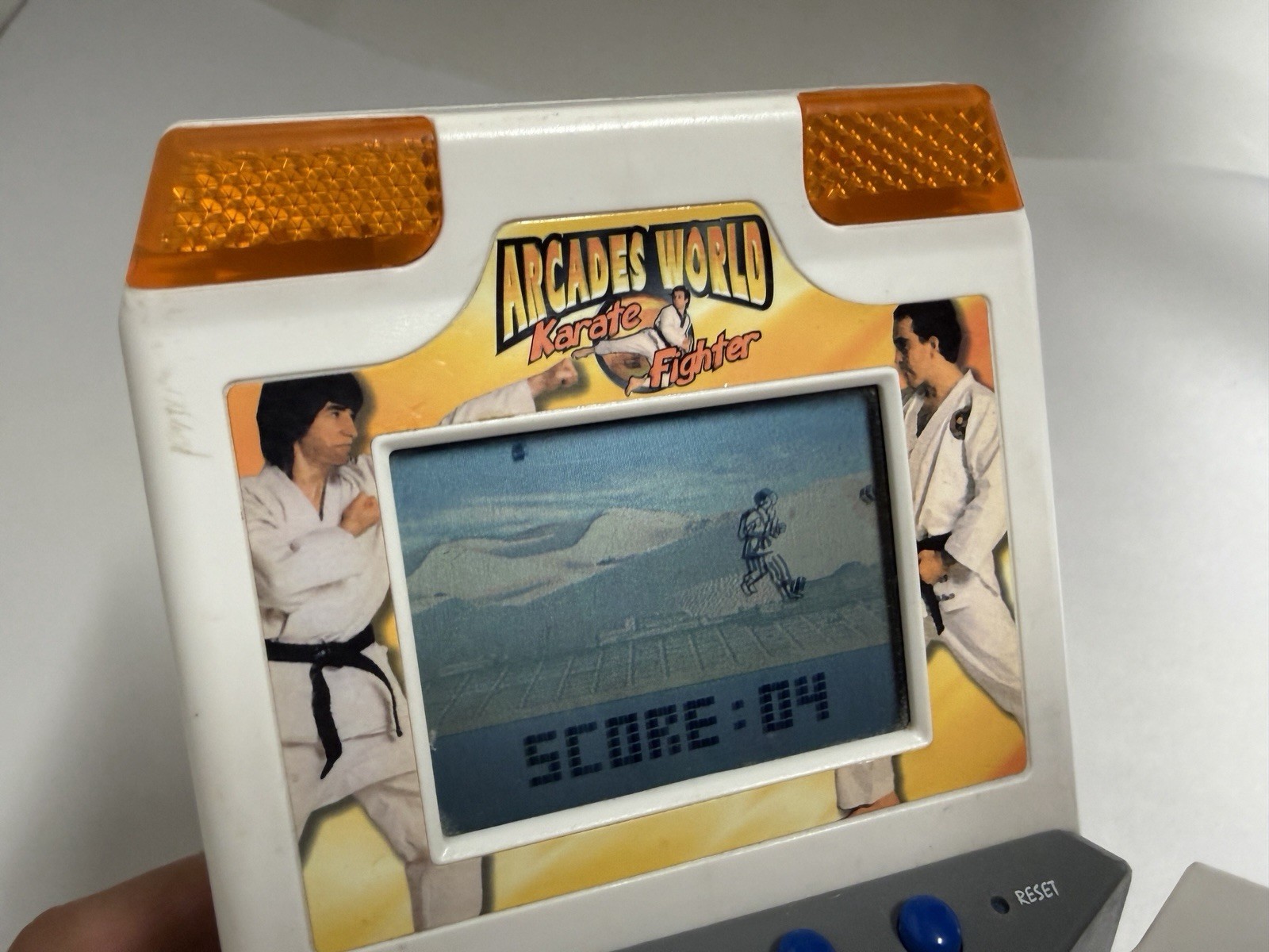 Arcades World Karate Fighter Small Game Console ( Read Description)