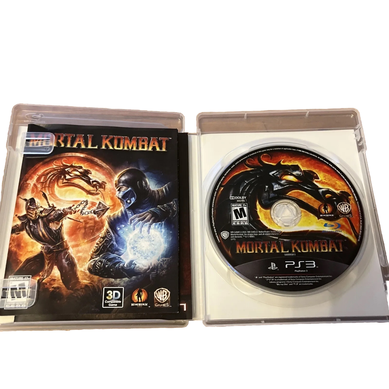 Mortal Kombat Black Label for the Sony PlayStation 3/PS3 Complete CIB