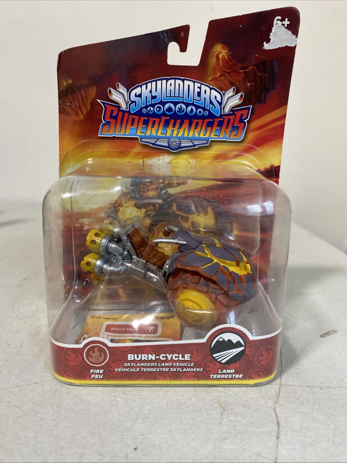 New 2015 Skylander Superchargers Figure Activision: Burn-Cycle Land Vehicle