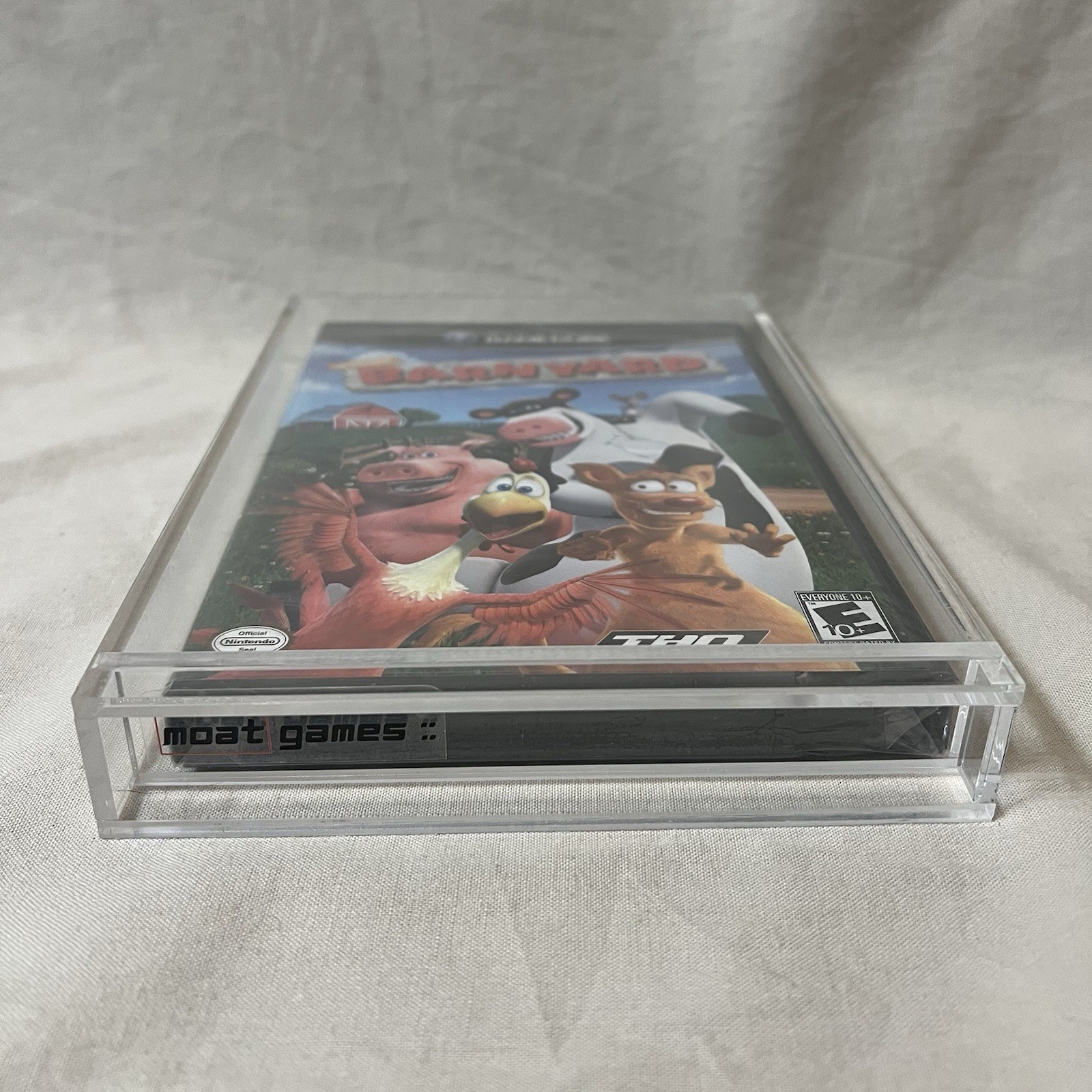 Acrylic Video Game Display Case – Xbox PS2 GameCube Xbox 360 Wii + UV Protection