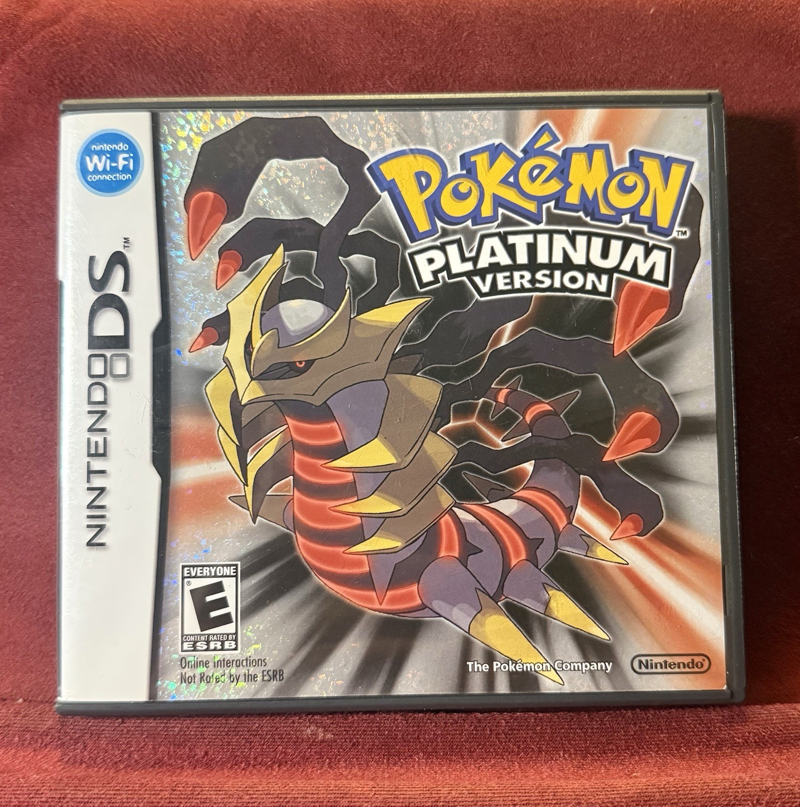 Pokémon Platinum Version Nintendo DS Authentic Game – CIB complete in box – VG