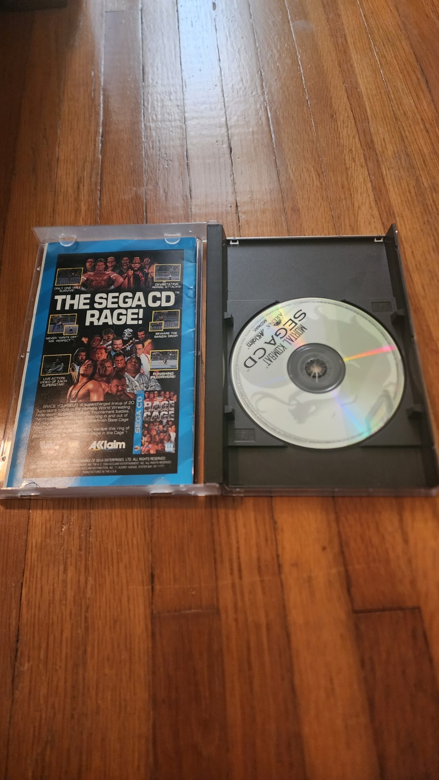 Mortal Kombat (Sega CD, 1993) CIB Complete in Box w Manual