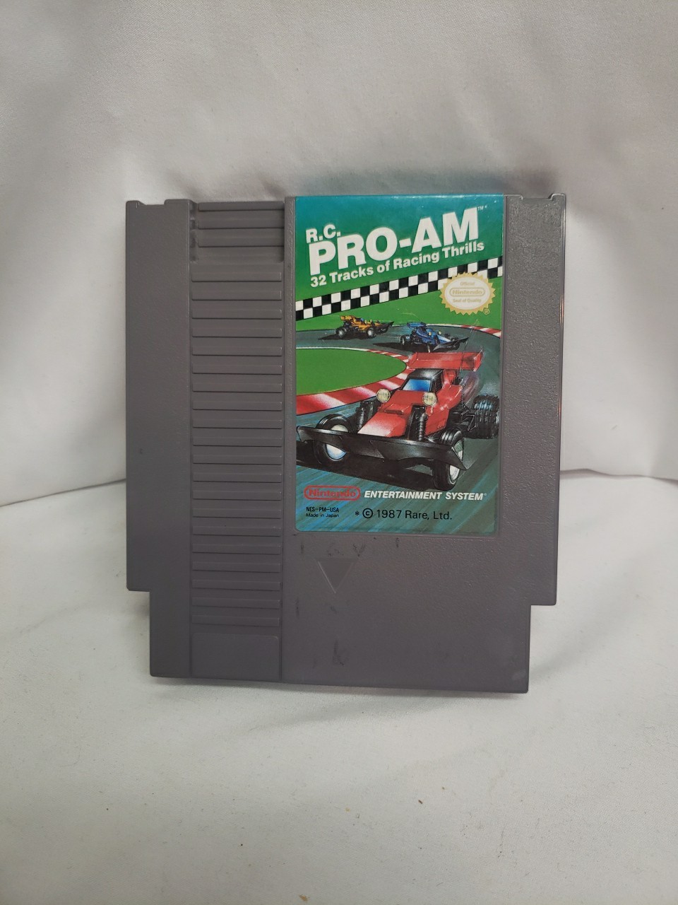 Nintendo R.C. Pro-Am NES Game Cartridge 1987 NTSC-U/C (US/Canada)