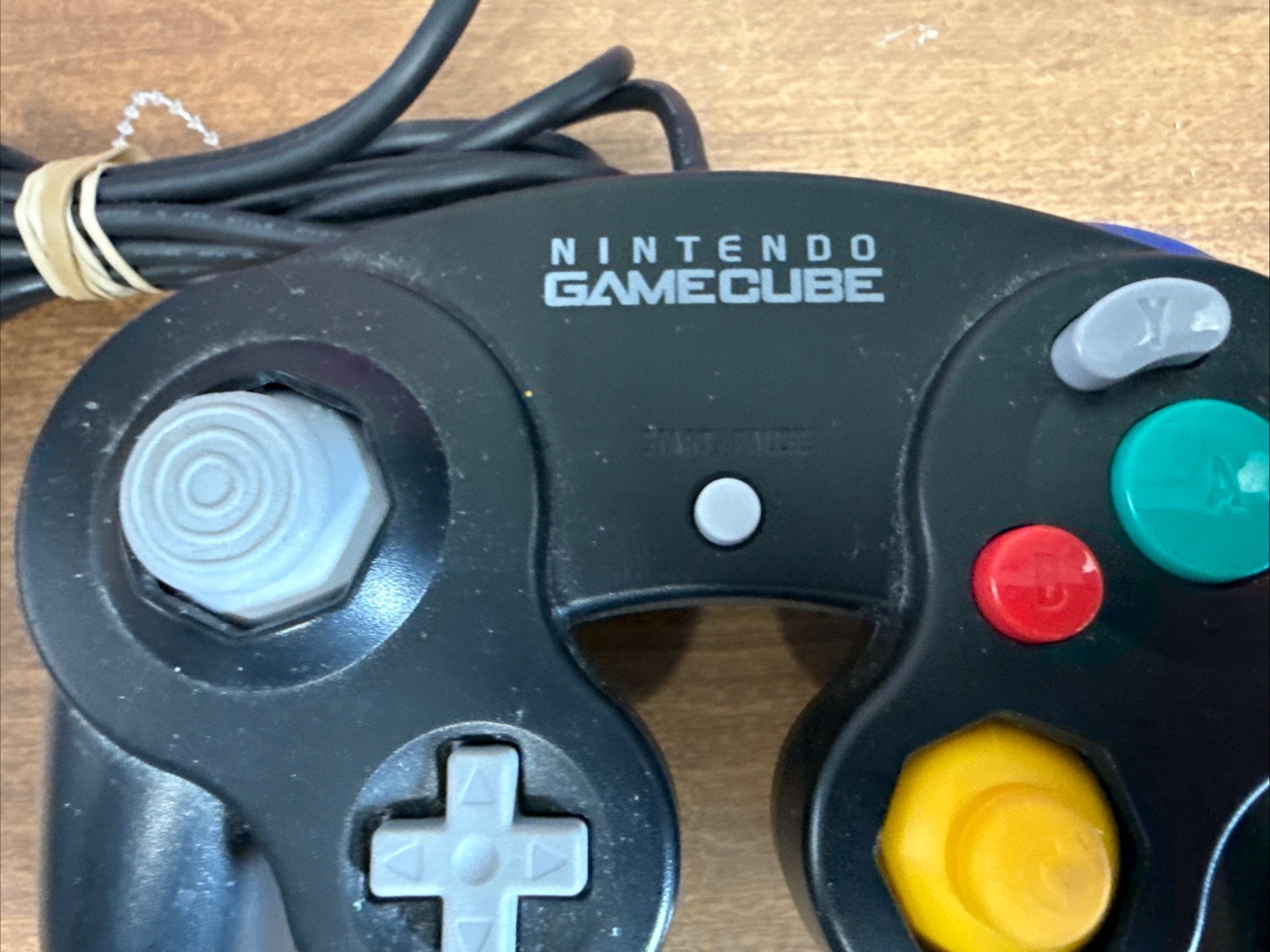 OEM Nintendo GameCube Controller Authentic Tested Clean Black GC