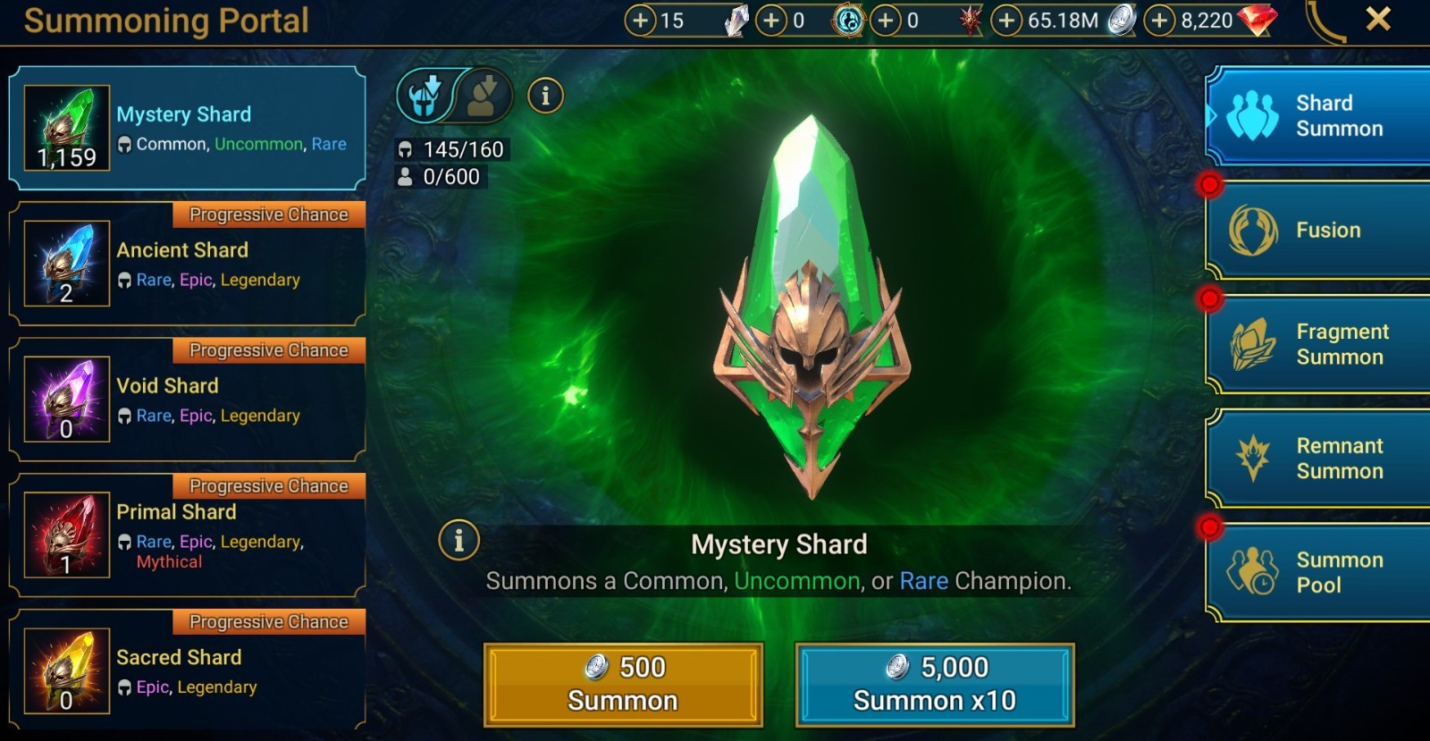 Raid Shadow Legends | Starter Mythical – Toshiro : 96k energy / 30 Legendary