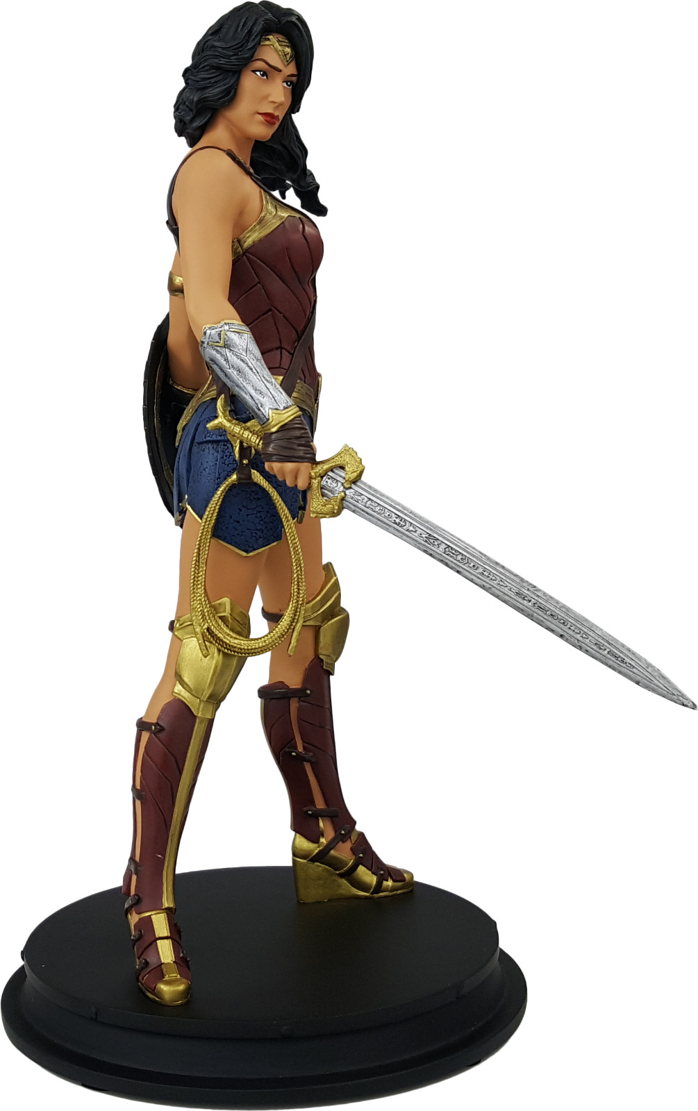 Icon Heroes: Wonder Woman Battle Ready 8″ Statue PBM Exclusive SUPERSALE