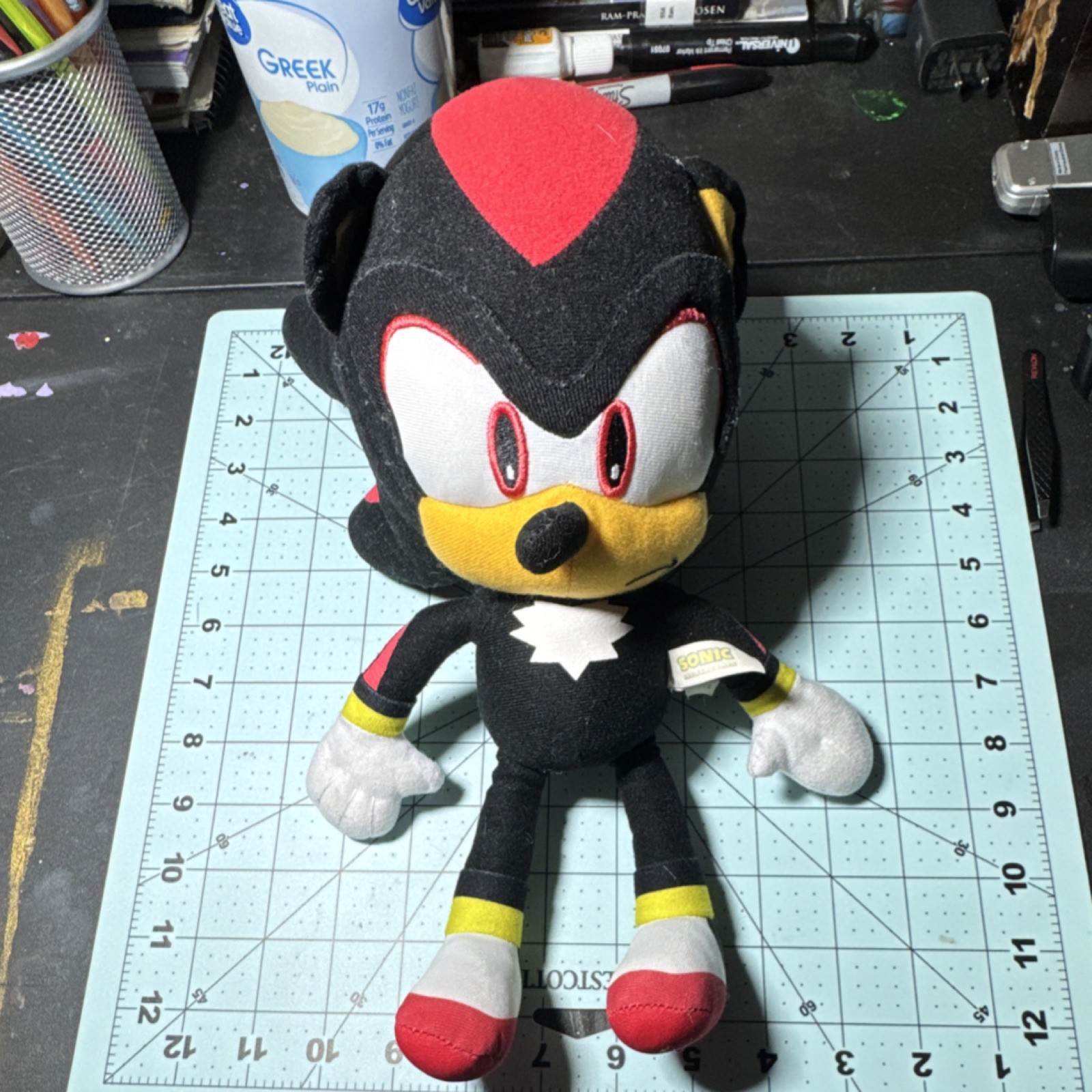 SEGA Shadow the Hedgehog Washable Plush Doll Sonic the Hedgehog Toy Factory