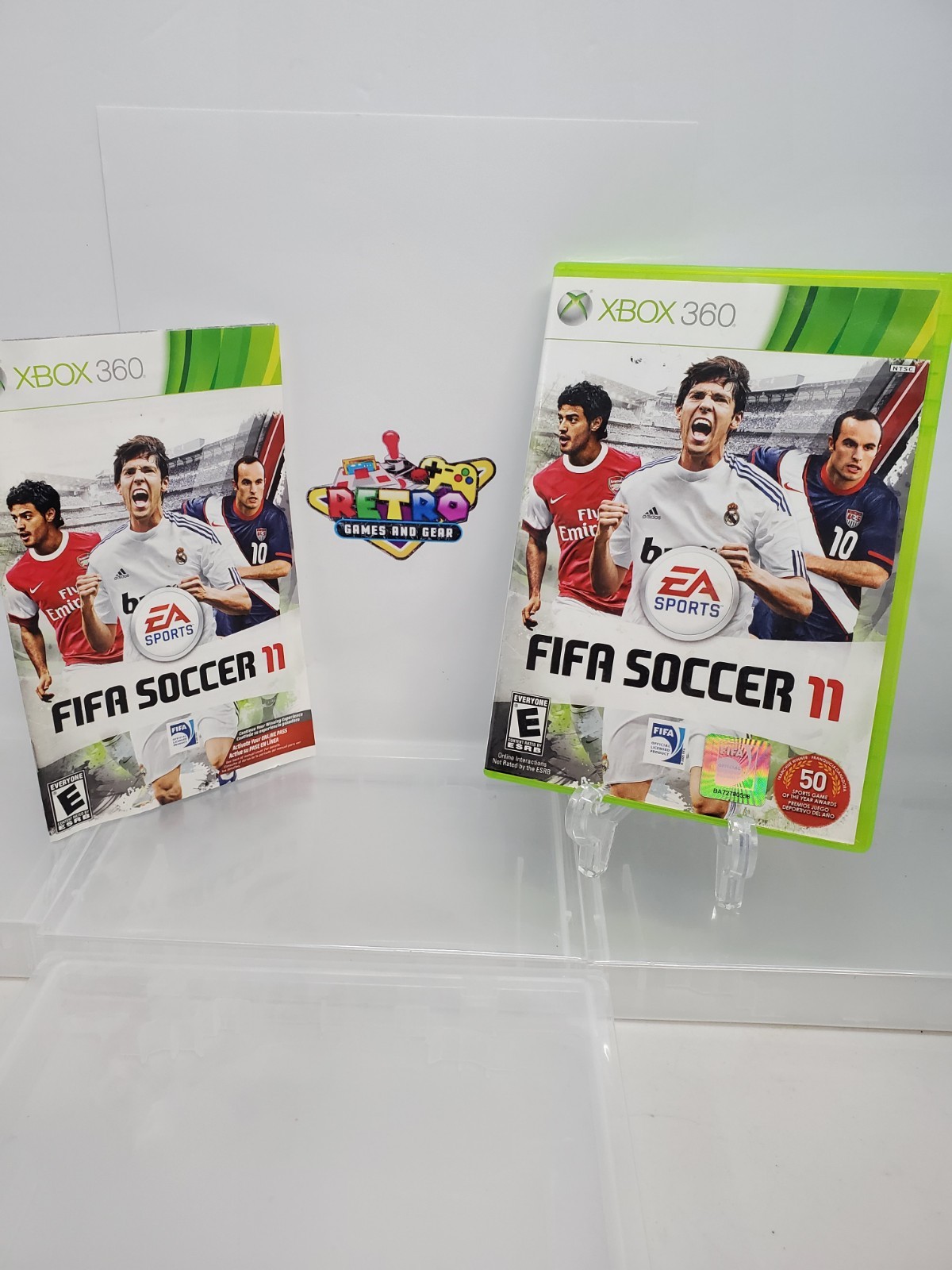 *Case And Manual Only* FIFA Soccer 11 (Microsoft Xbox 360, 2011) No Game