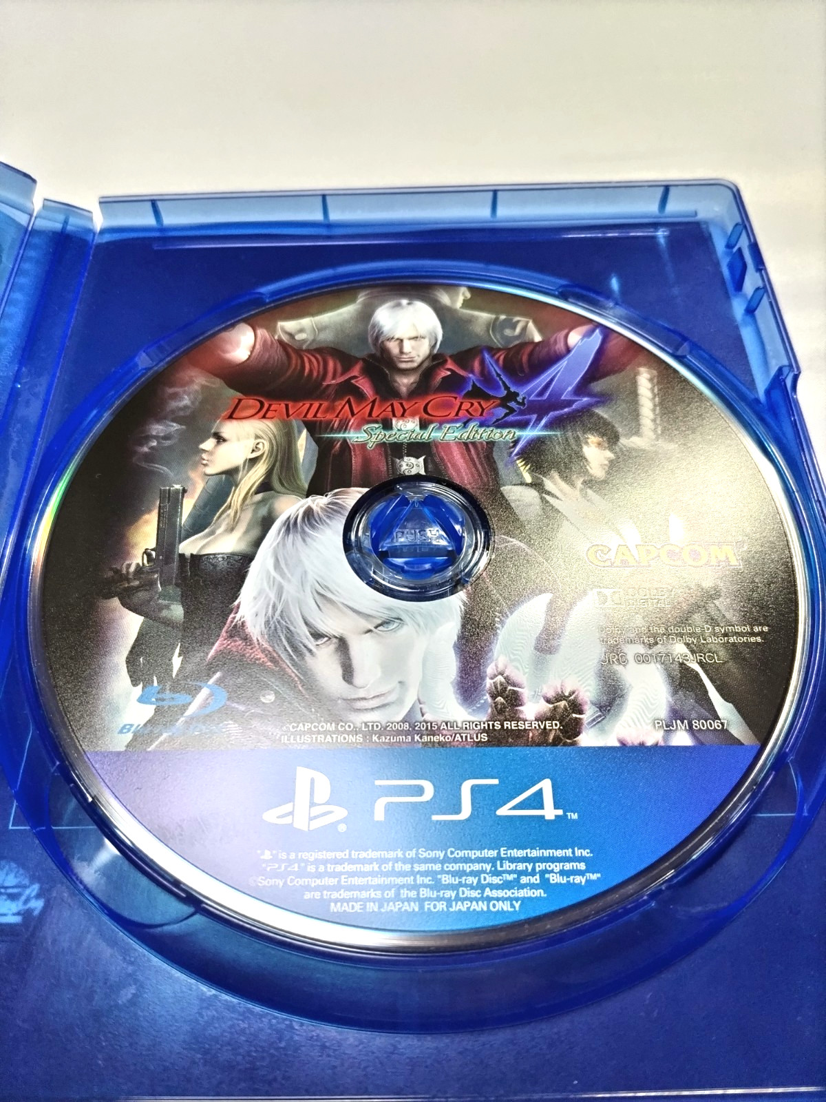 PS4 DMC Devil May Cry 4 Special Edition CAPCOM w/Manual CIB Good Cleaned Japan