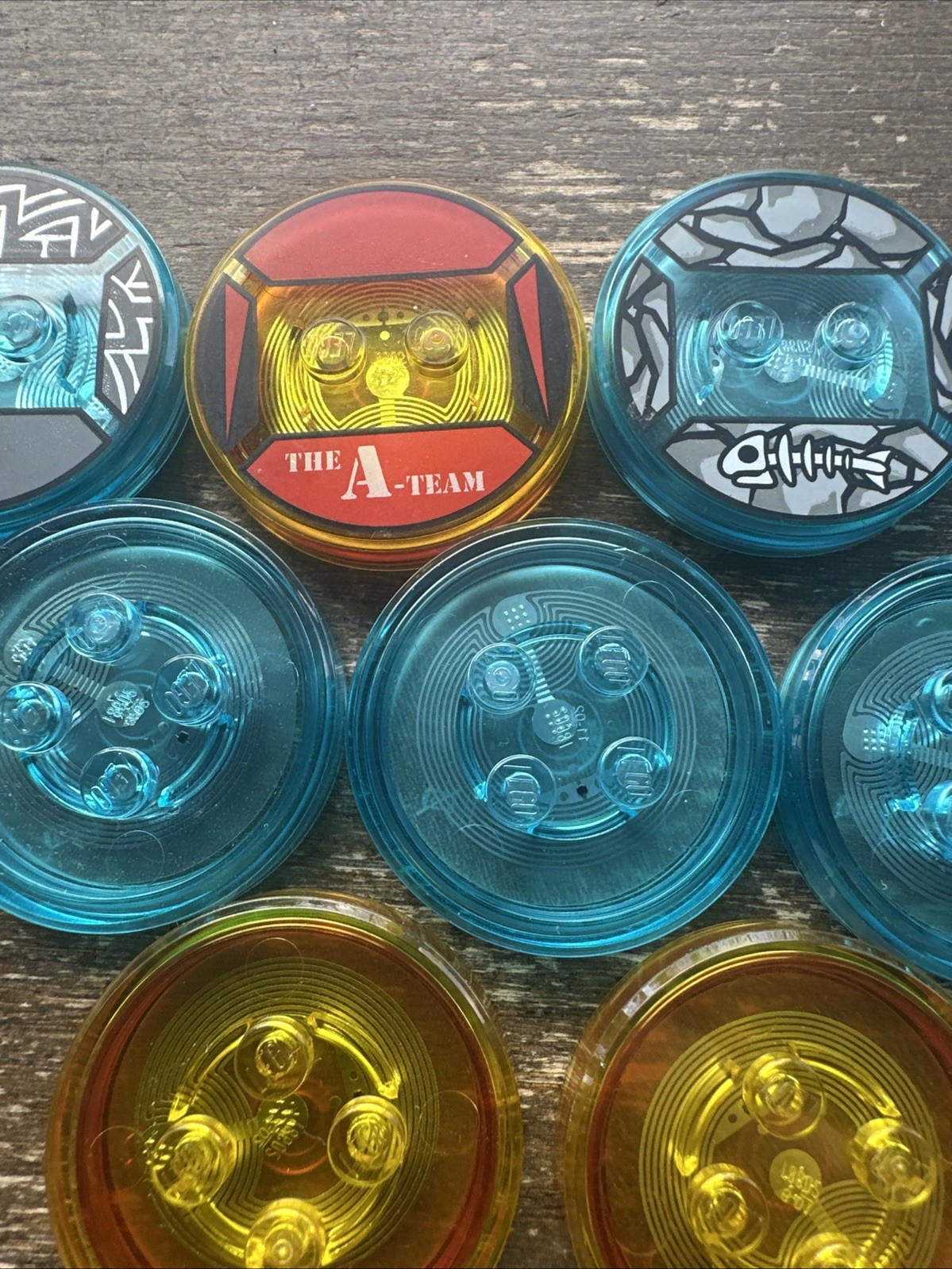 10 X Lego Dimensions Toy Tag Base Only Free Shipping Lot #5