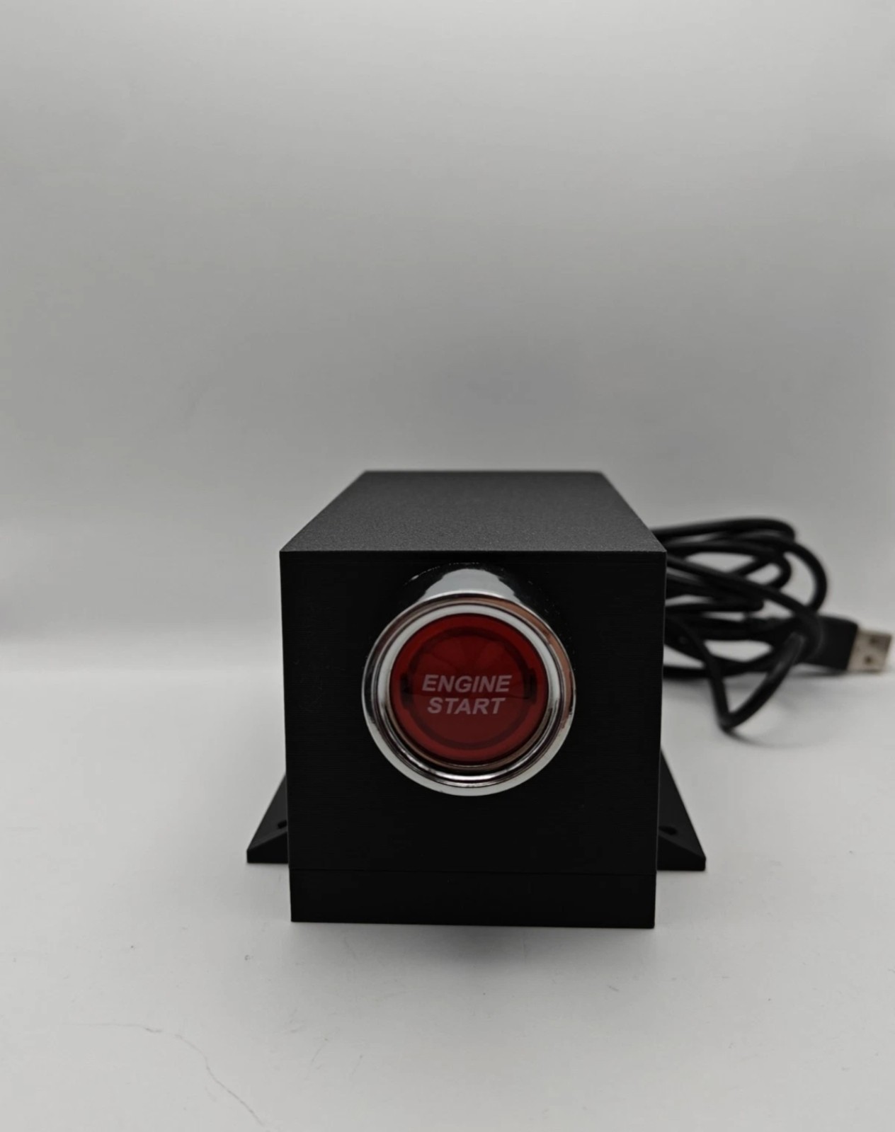 Sim Racing Engine Push Start Button