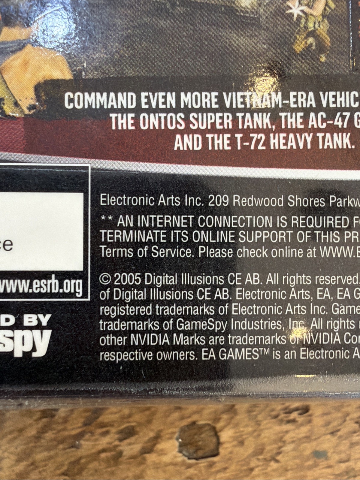 Battlefield Vietnam Redux Video Game PC 2005 + BONUS DISC EA Games Big Box