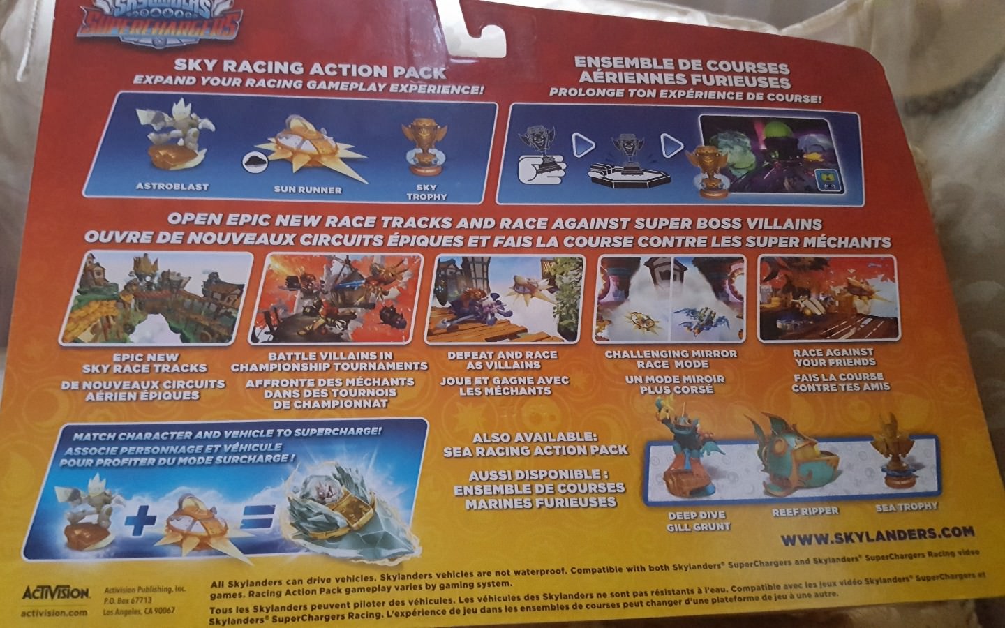Skylanders SuperChargers: Racing Sky Pack