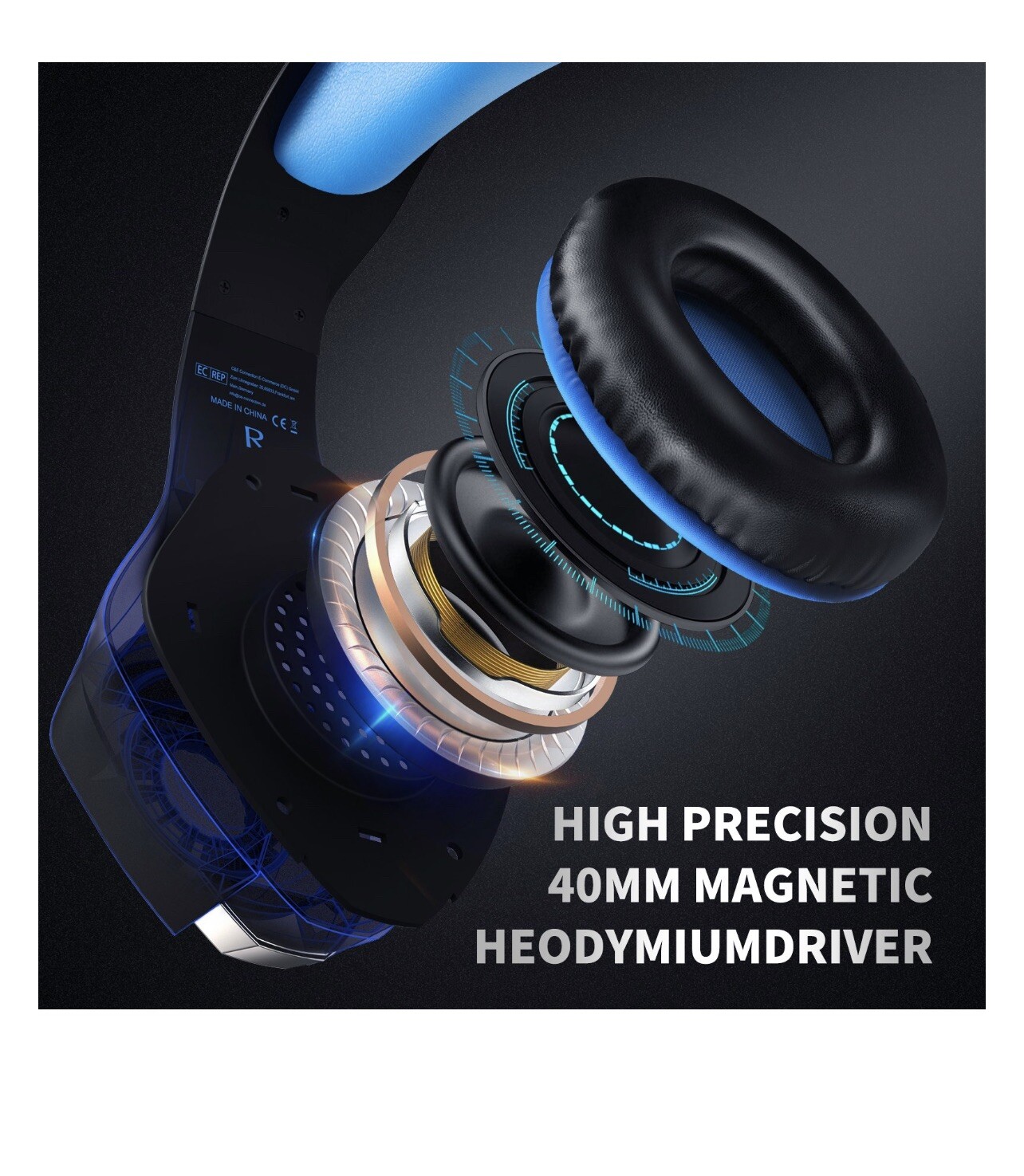 Beexcellent GM-1 Gaming Headset with Surround Sound & Noise-Isolation Microphone