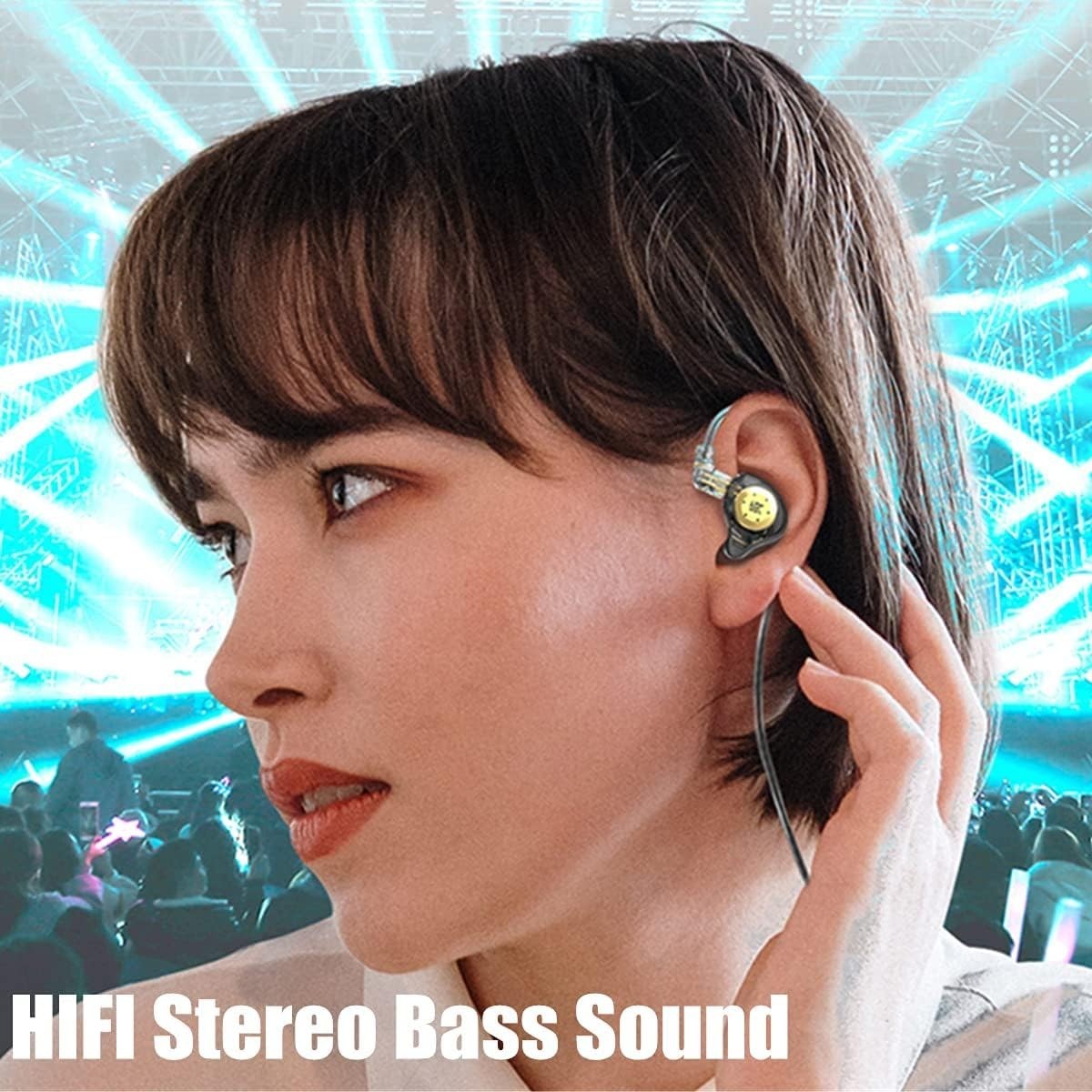KZ EDX PRO In-Ear Monitors with Enhanced Bass & Sound Isolation for Gaming