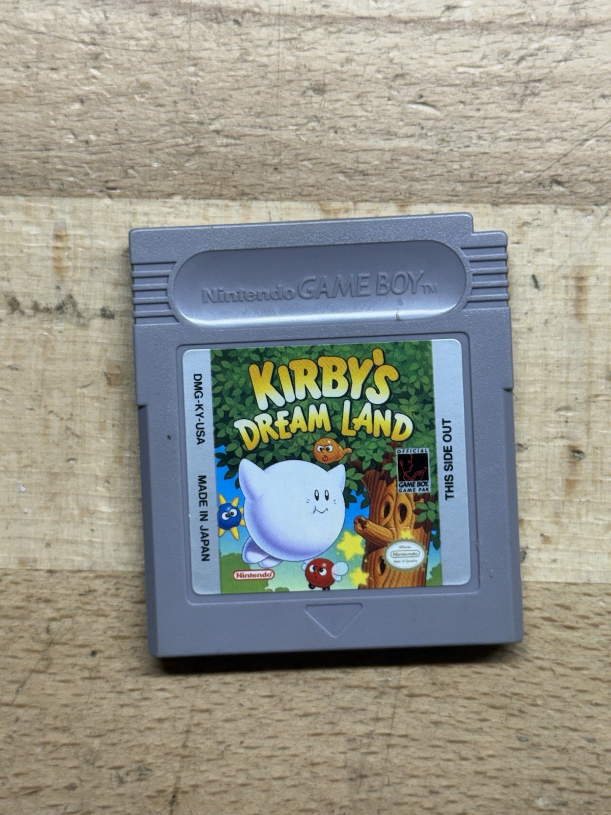 *AUTHENTIC & TESTED* Kirby’s Dream Land (Nintendo Game Boy, 1992) *WORKING*